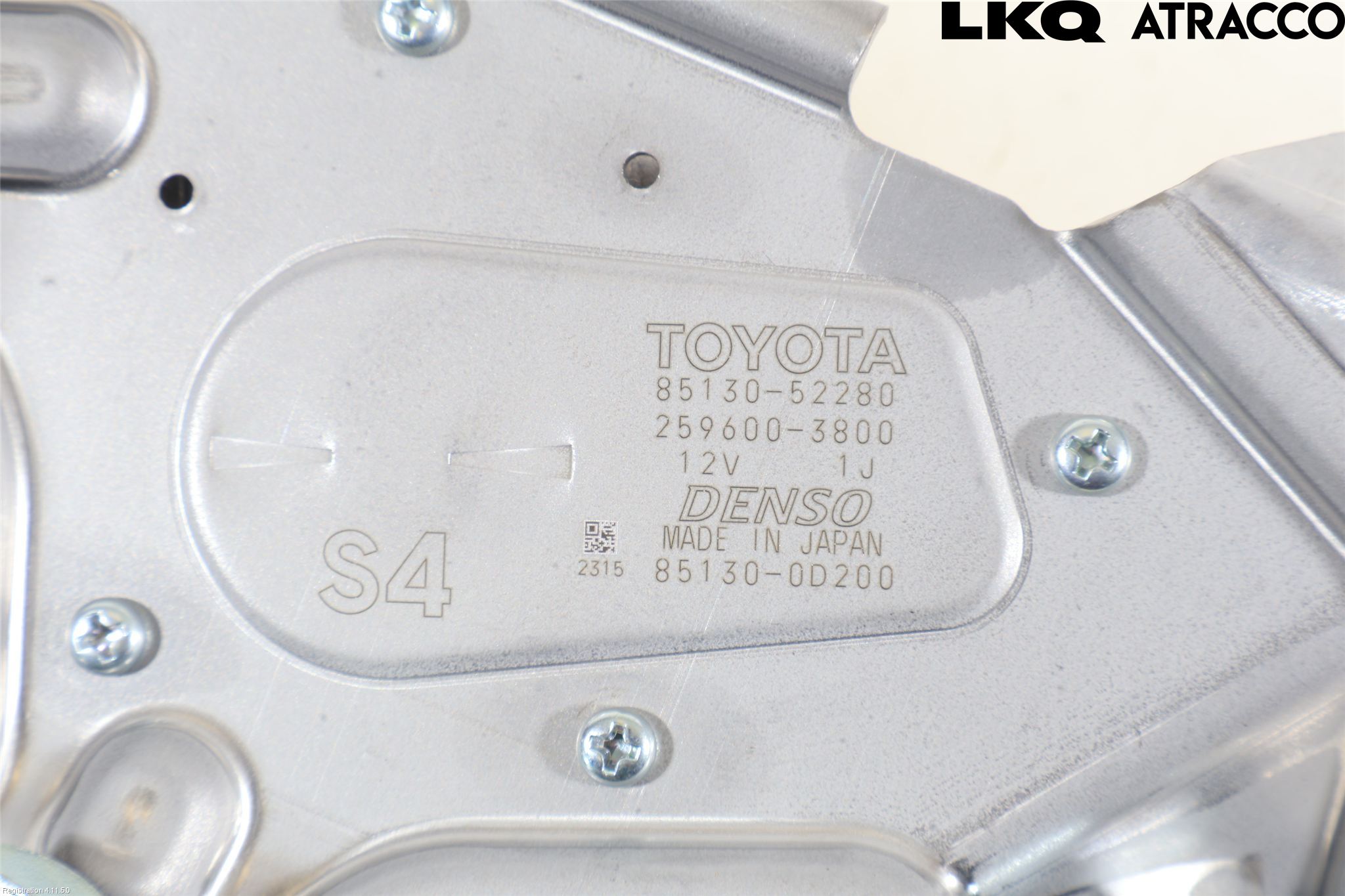 Toyota YARIS CROSS XP21 21- Torkarmotor Baklucka