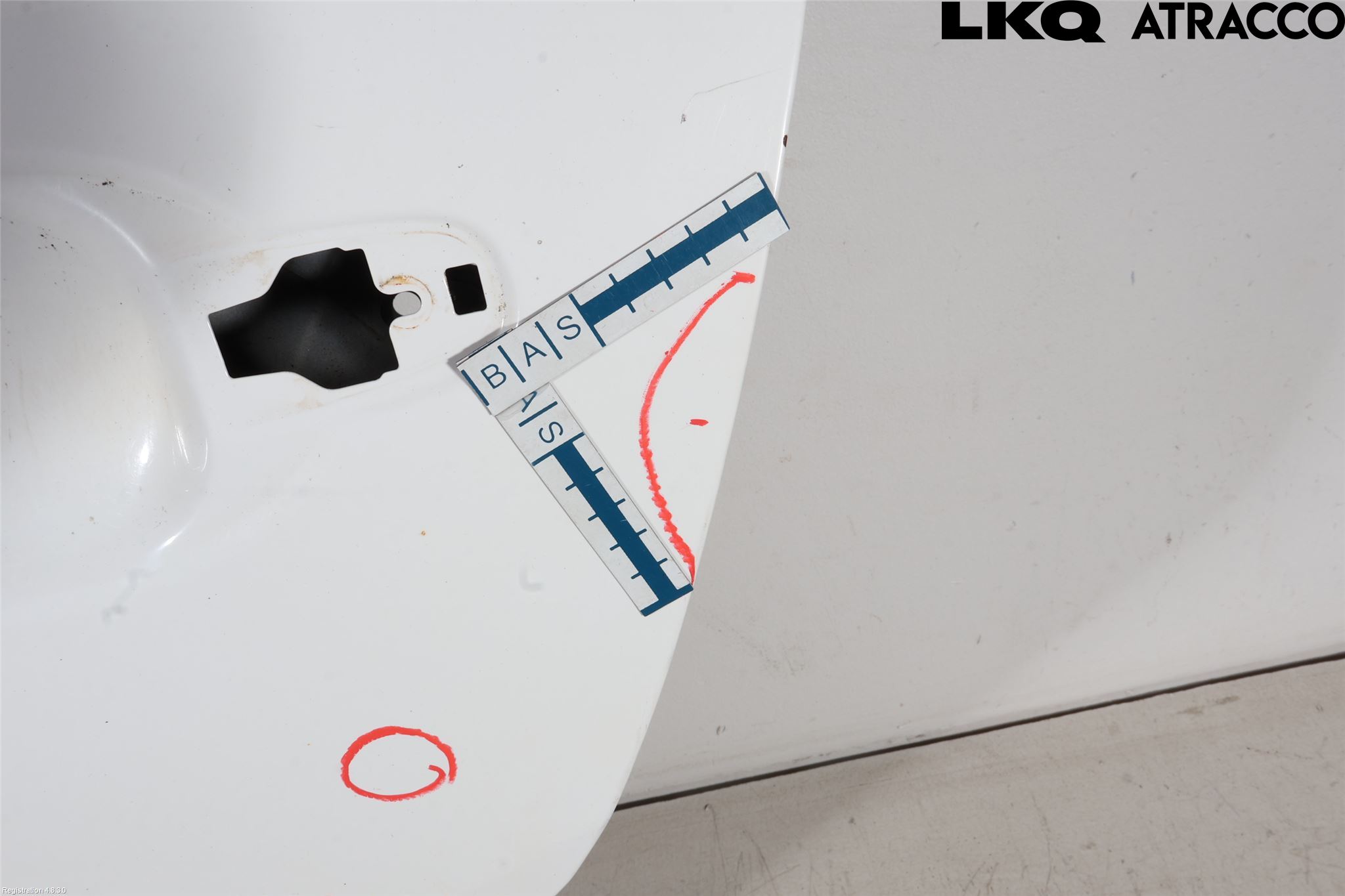 Toyota AURIS 10-12 Dörr Bak Vänster