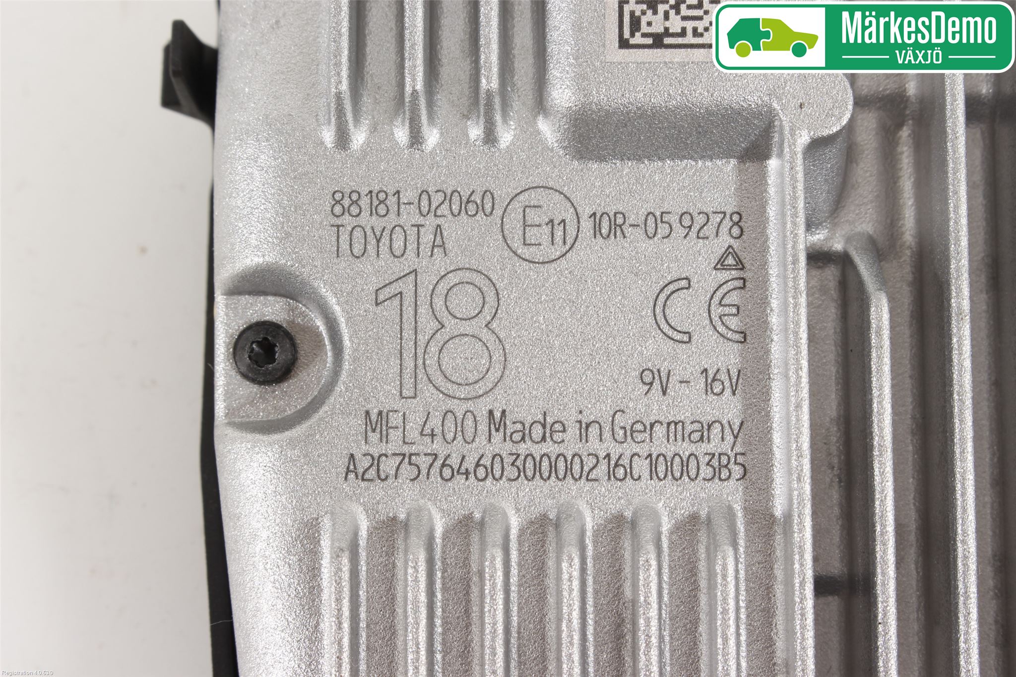 Toyota AURIS 13-19 Sensor Aktivt Kollisionsskydd