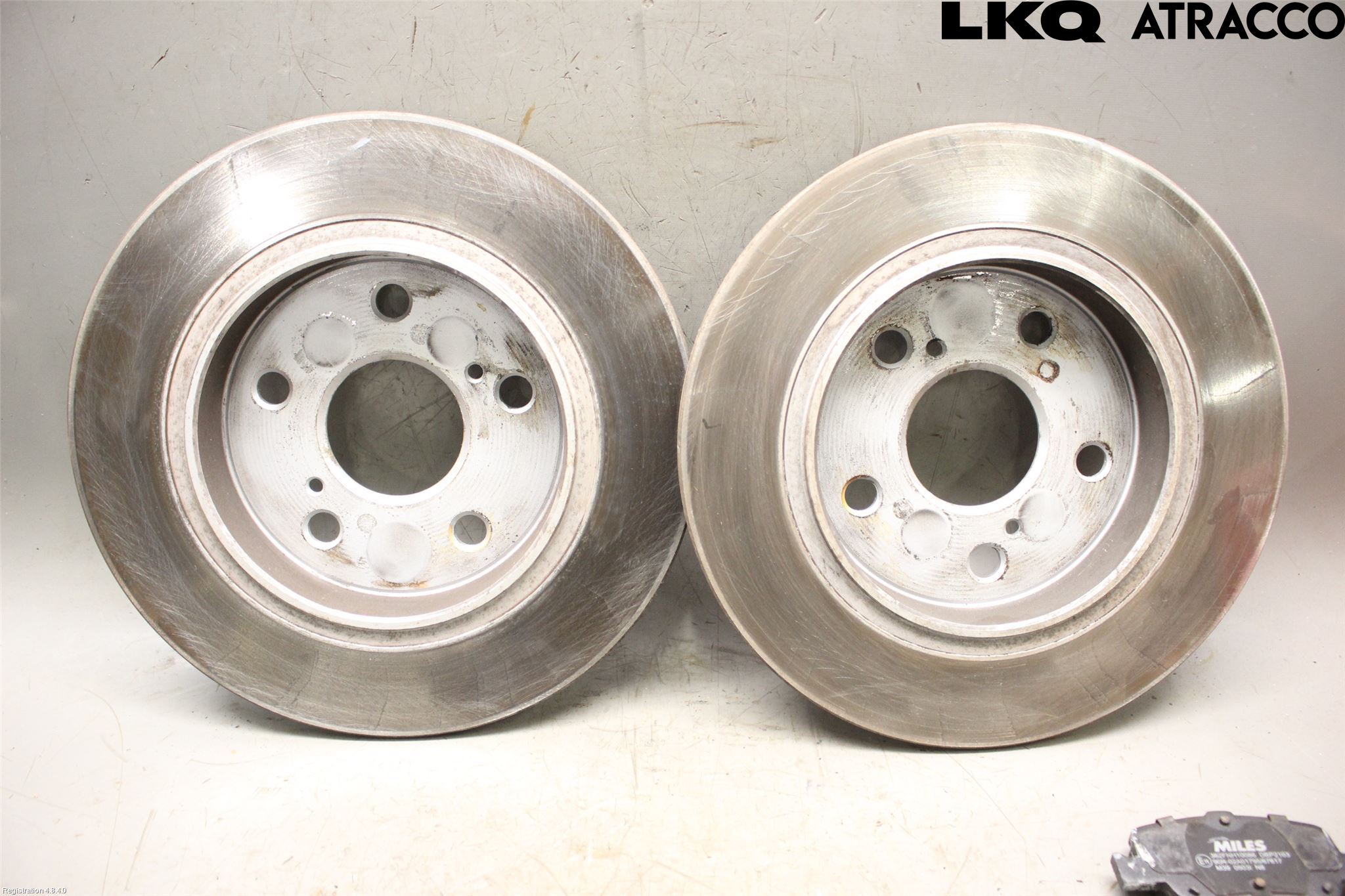 Toyota AURIS 10-12 Bromsskiva Bak