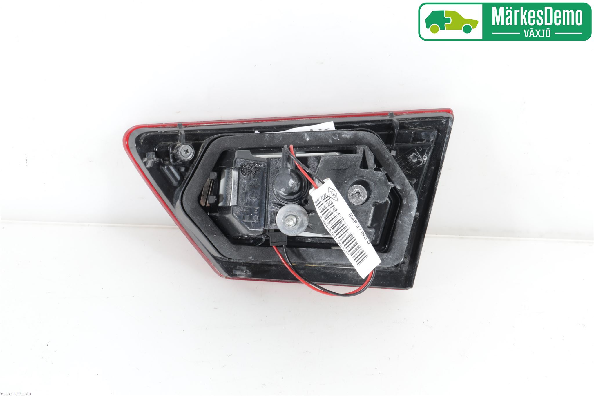 Renault CLIO IV 12-16 Bakljus Lucka Vä