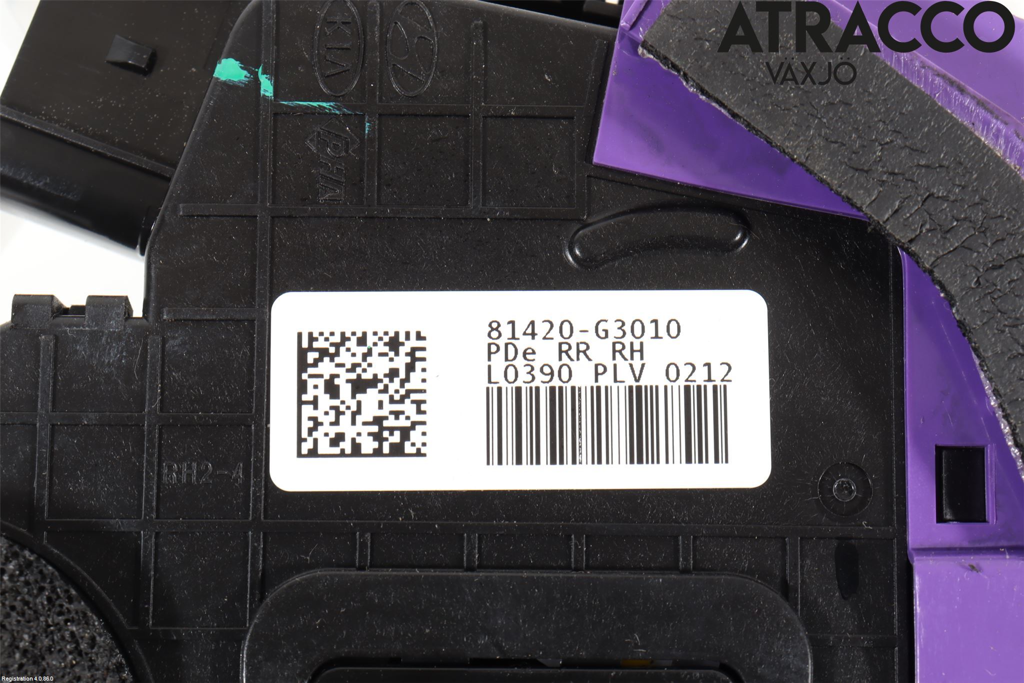 Hyundai i30 PD 17- Låskista-Dörrlås