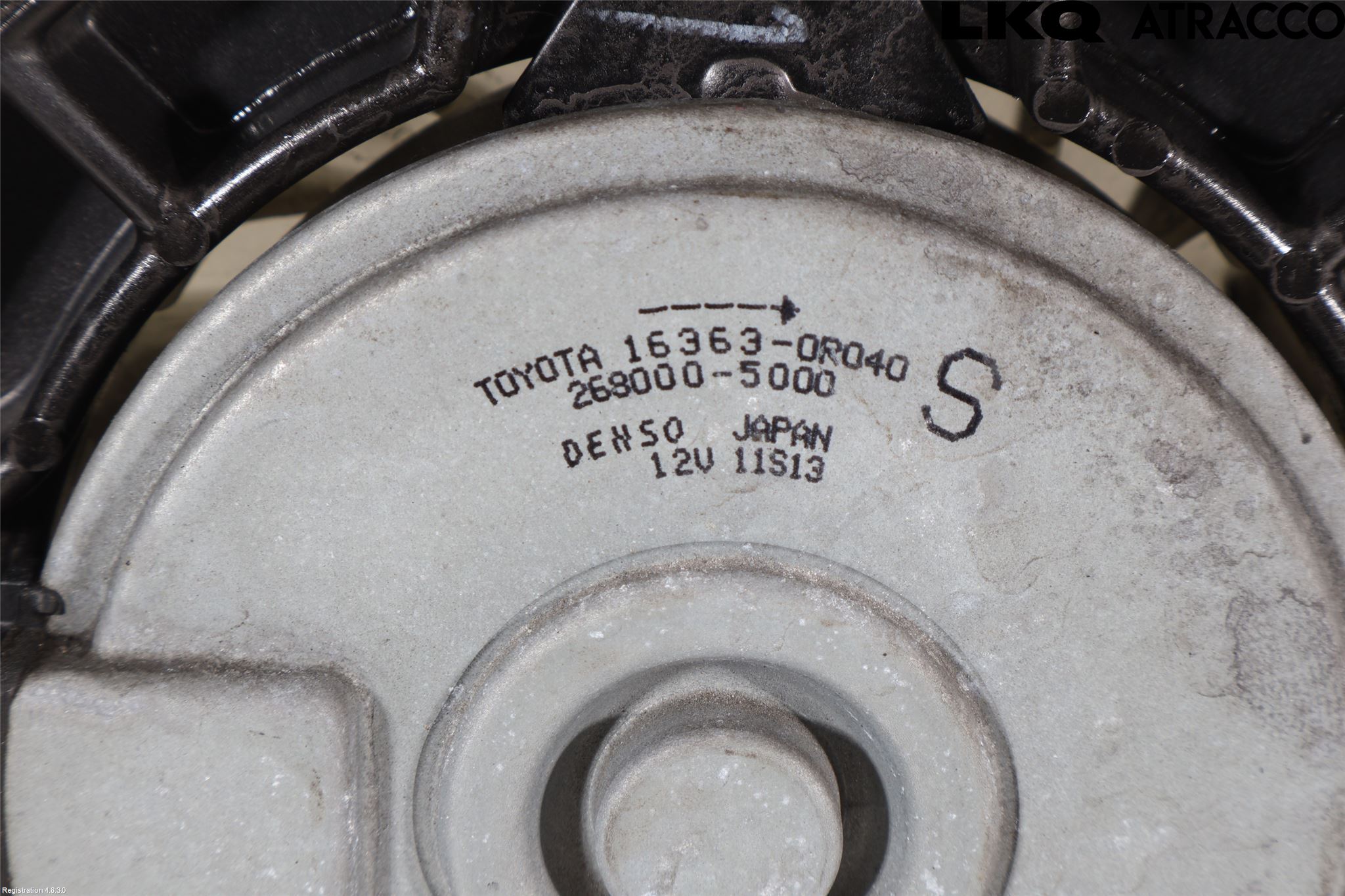 Toyota AURIS 13-19 Kylfläktkåpa