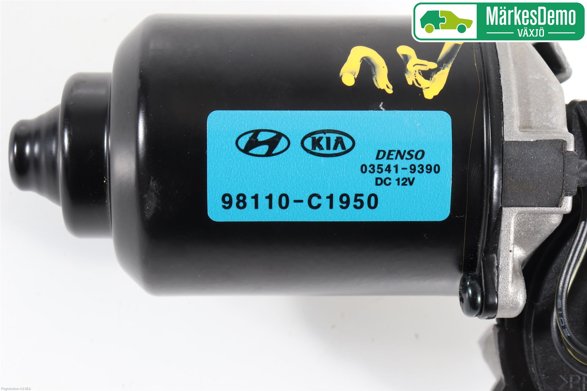 Hyundai KONA/ELECTRIC OS 18-23 Torkarmotor Vindruta