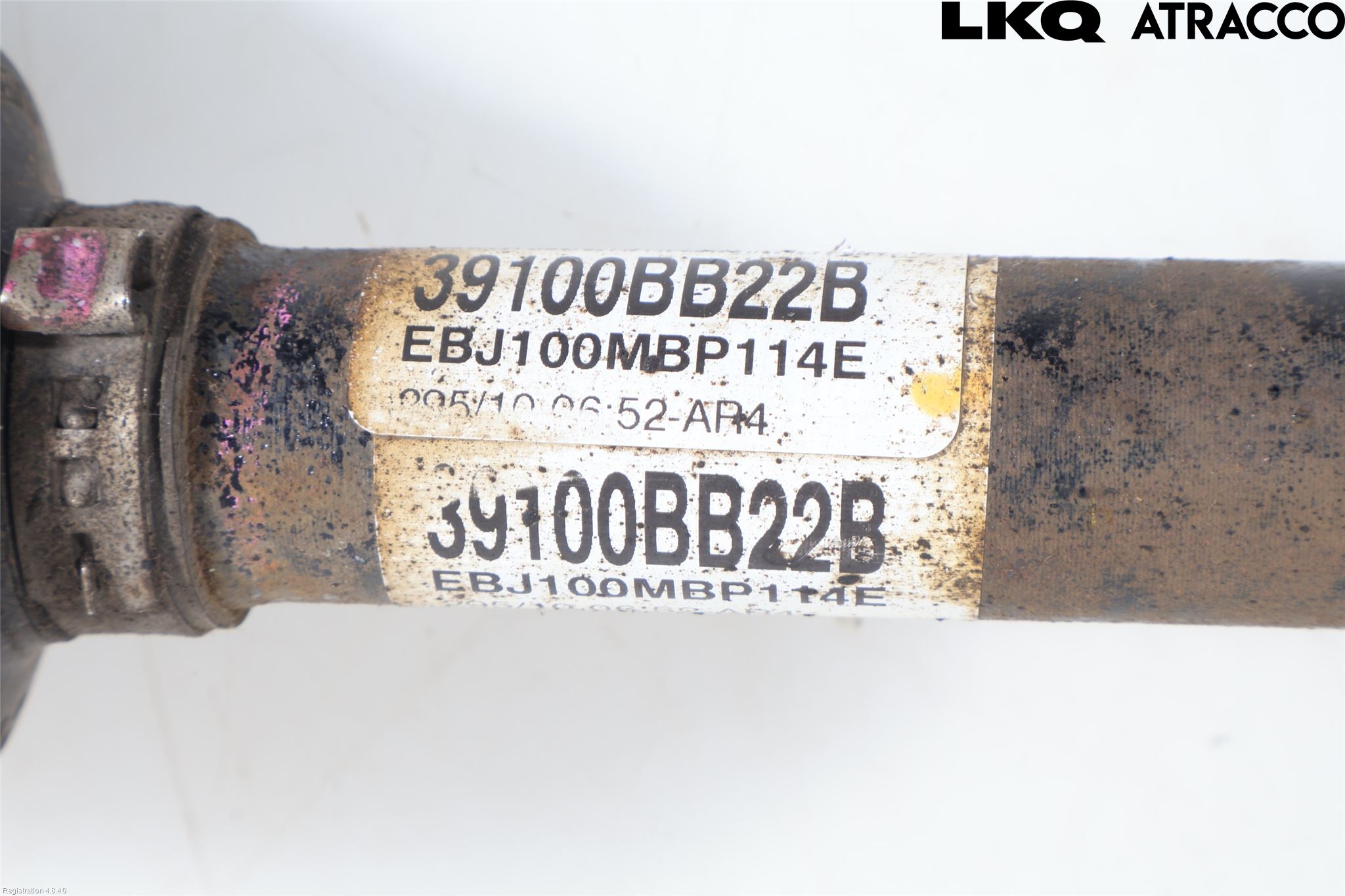 Nissan QASHQAI 10-14 Drivaxel Fram Höger