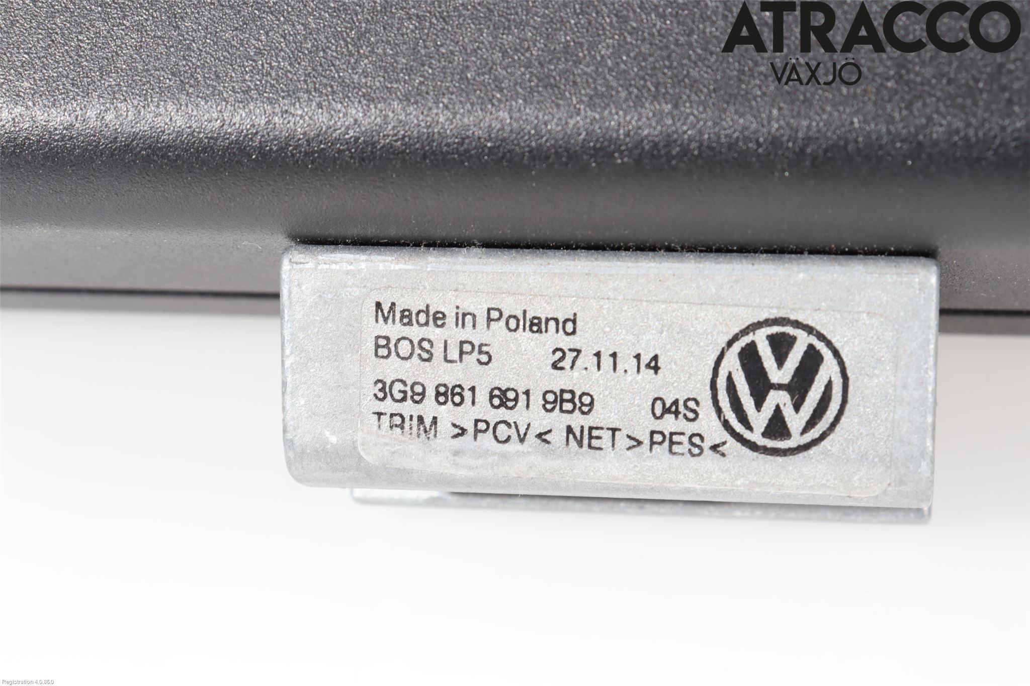 Volkswagen VW PASSAT 15-19 Lastnät