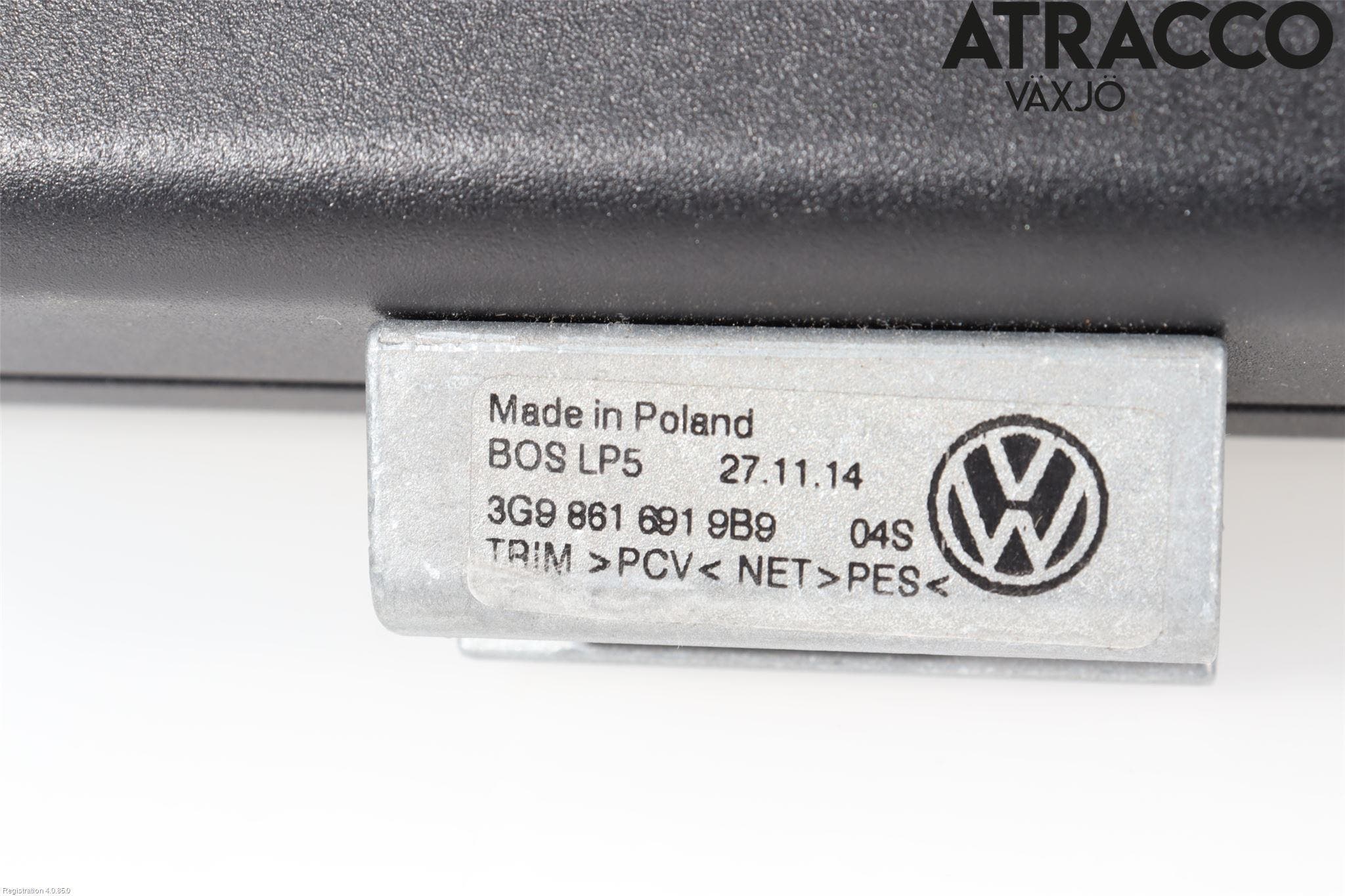 Volkswagen VW PASSAT 15-19 Lastnät