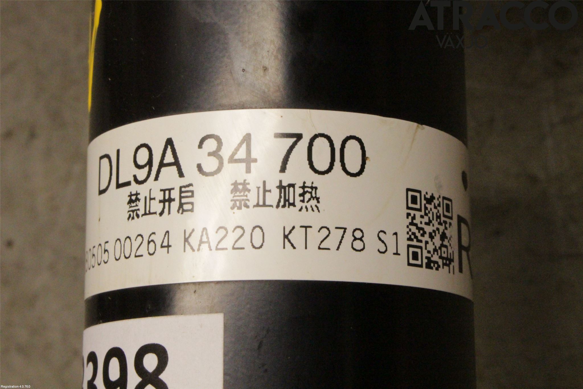 Mazda CX-3 Fjäderben Fram Höger