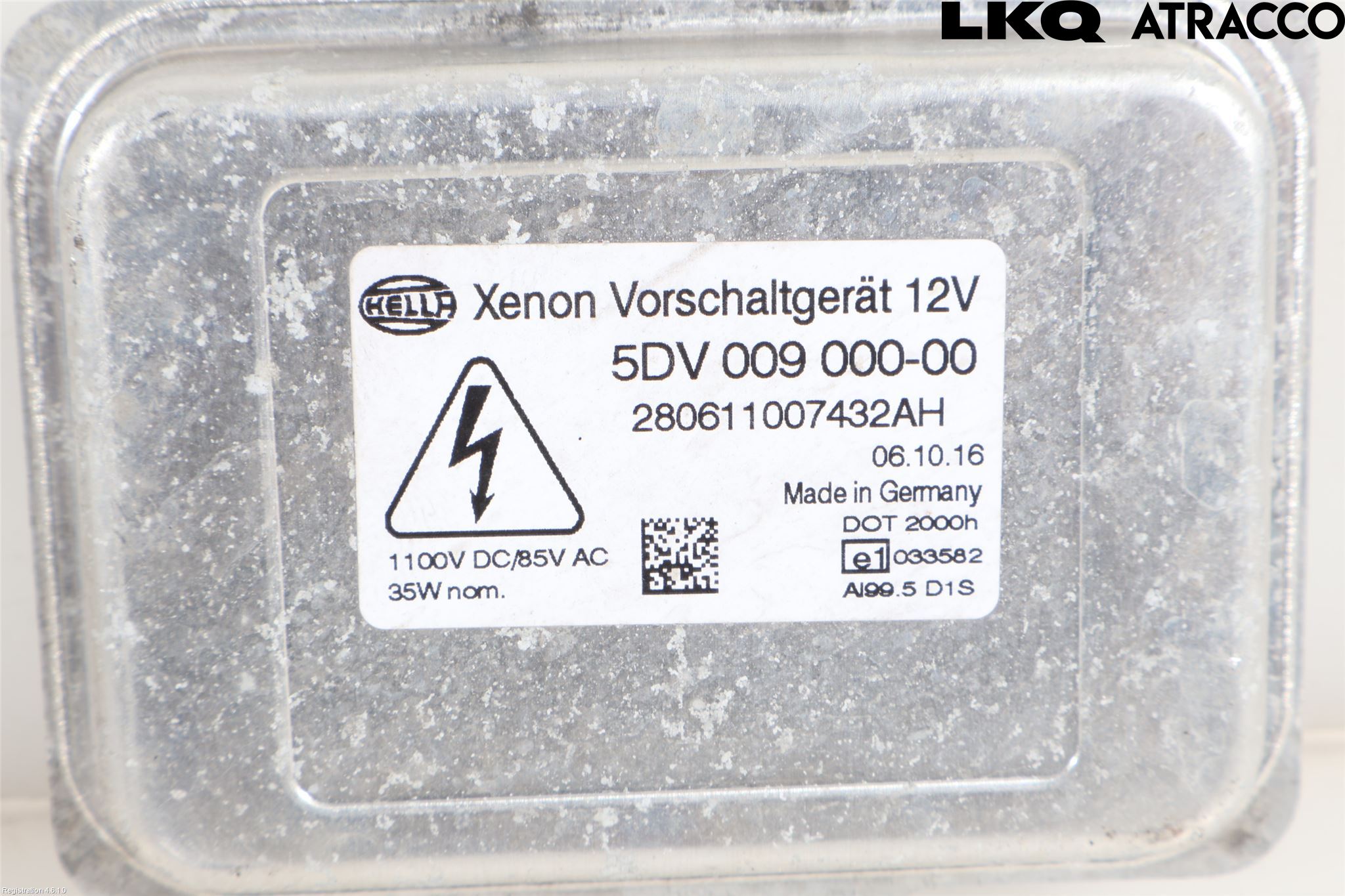 Skoda SUPERB 09-15 Styrenhet Strålkastare