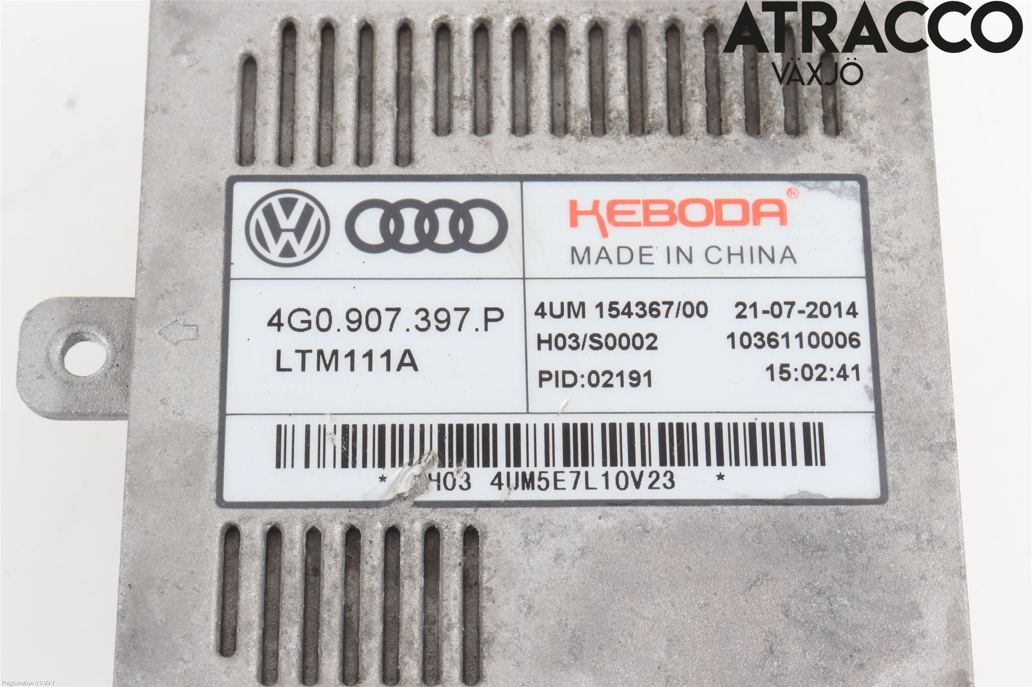 Audi A6 ALLROAD 12-18 Styrenhet Strålkastare