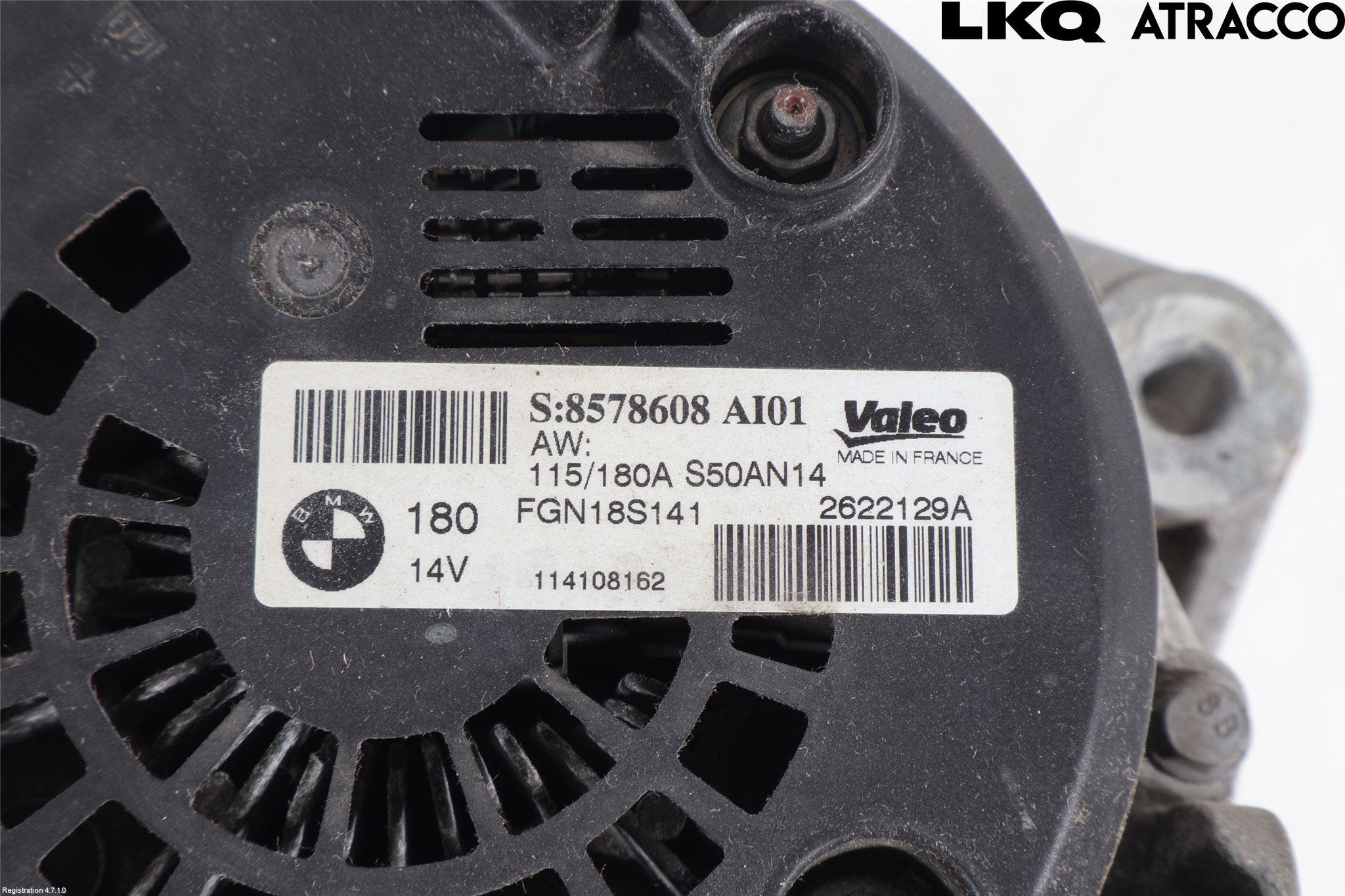 BMW 1 F20/F21 11-19 Generator