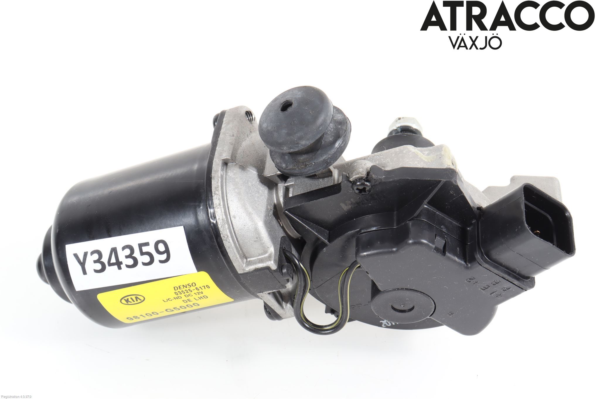 Kia NIRO (DE) 17-22 Torkarmotor Vindruta
