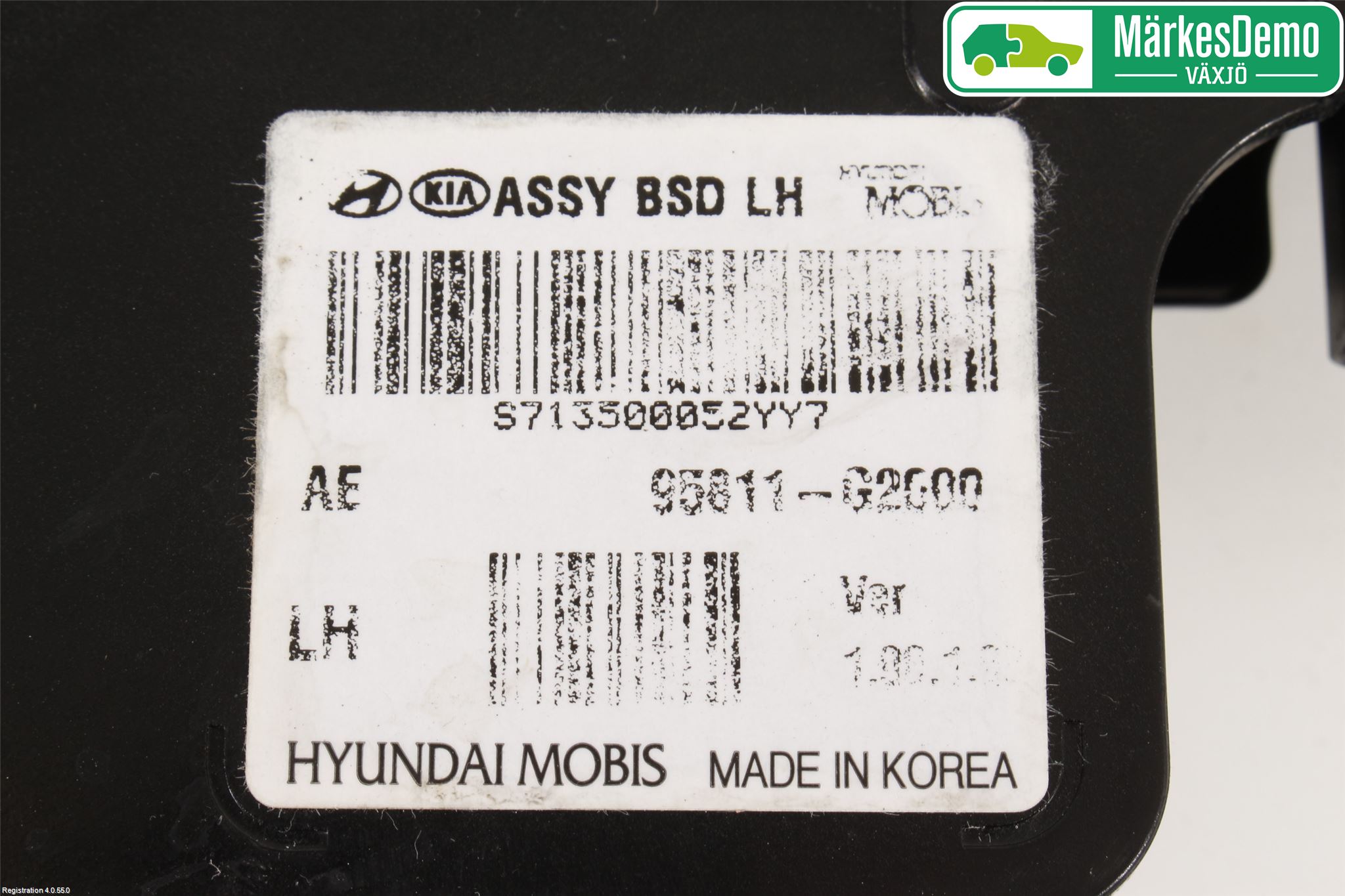 Hyundai IONIQ AE 17-22 Sensor Aktivt Kollisionsskydd