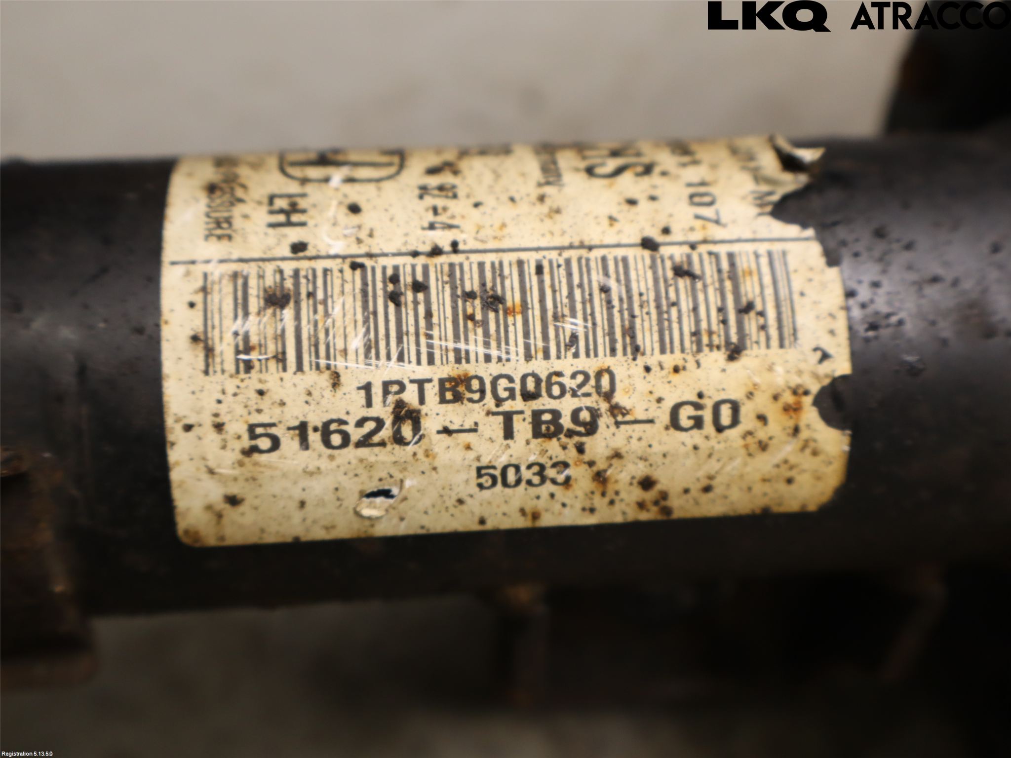 Honda CIVIC 12-16 Fjäderben Fram Vänster