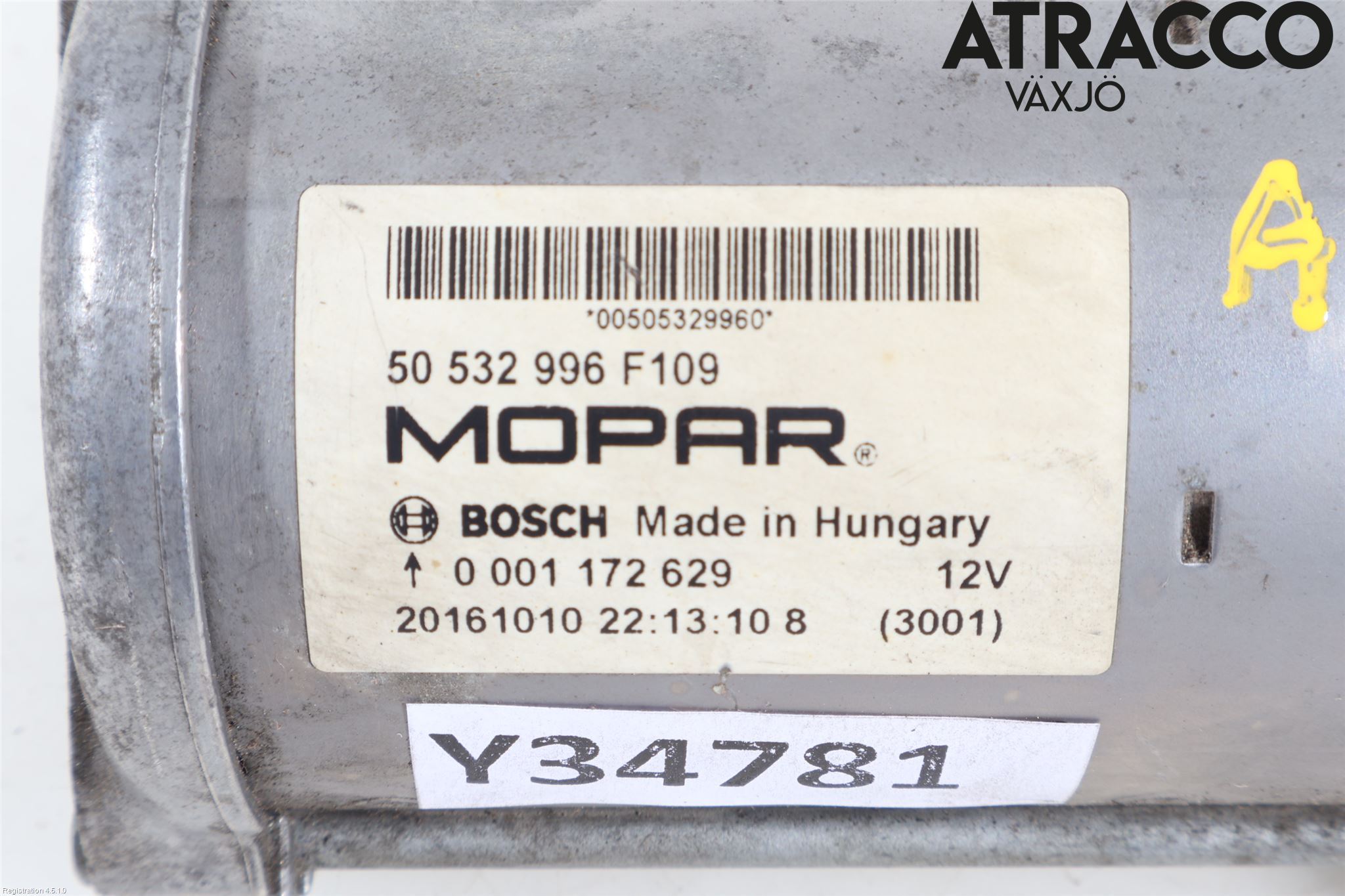 Alfa GIULIA Startmotor