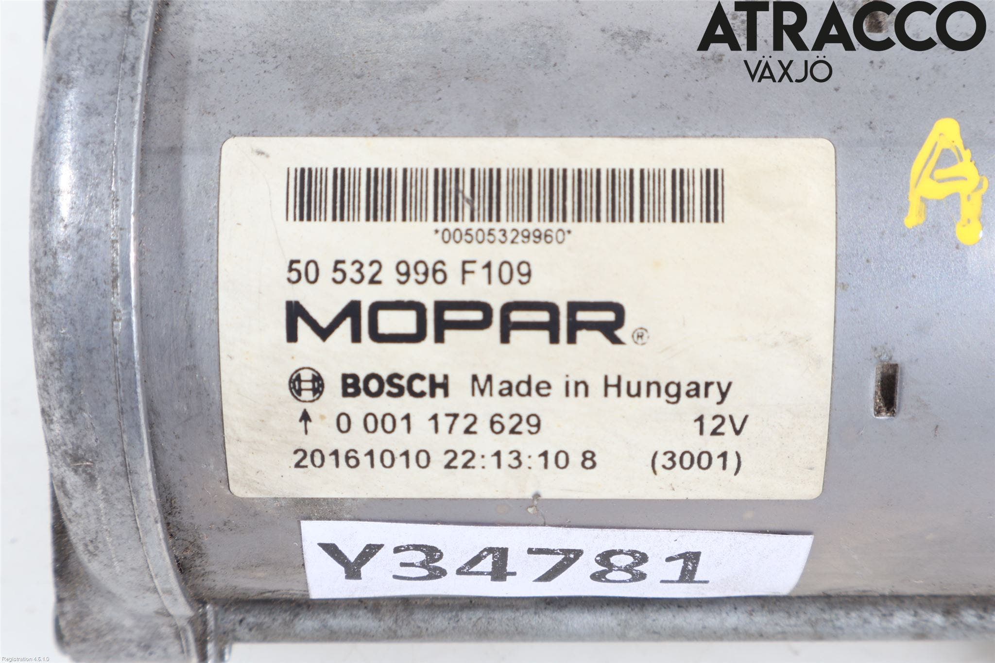 Alfa GIULIA Startmotor