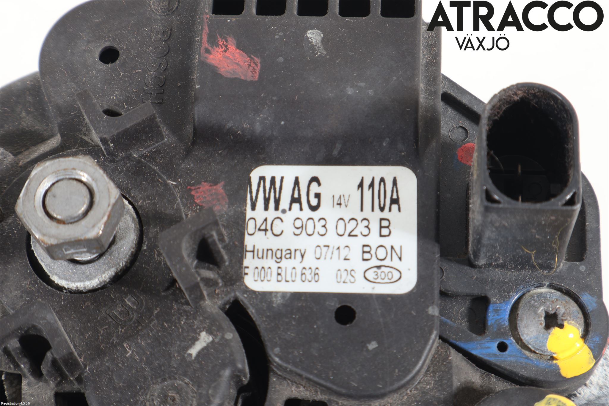 Volkswagen VW UP! / E-UP! Generator