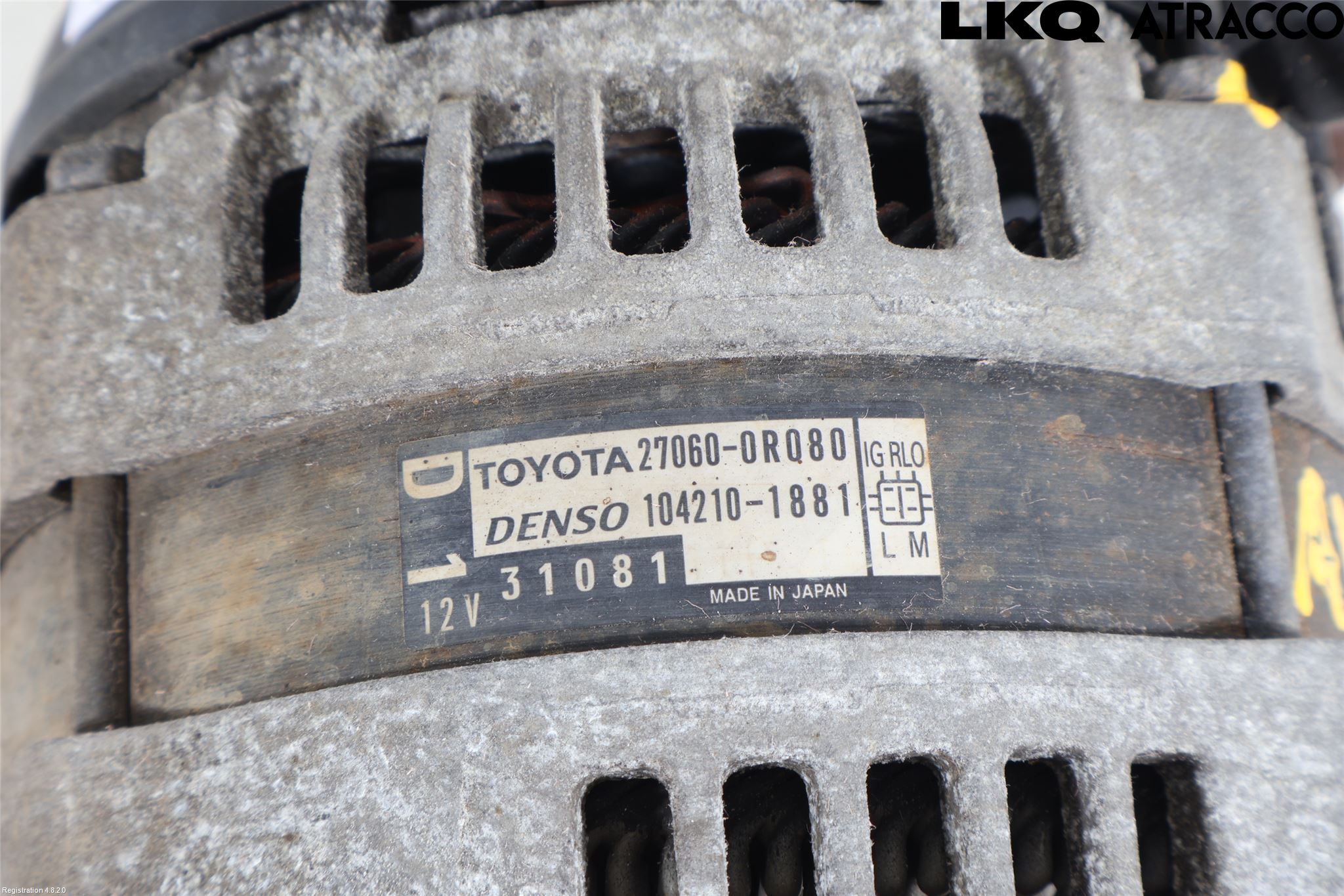 Toyota VERSO 09-18 Generator