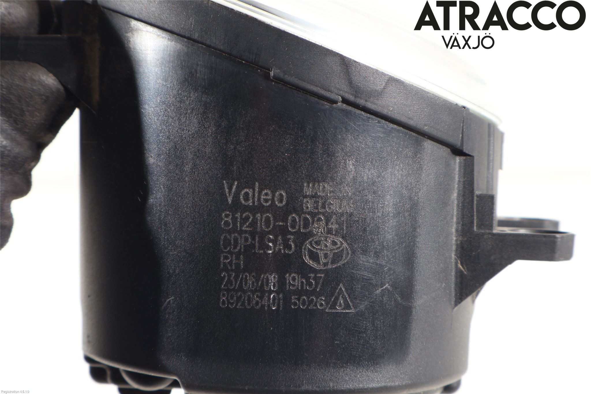 Toyota AURIS 07-09 Dimljus-Varselljus Fram