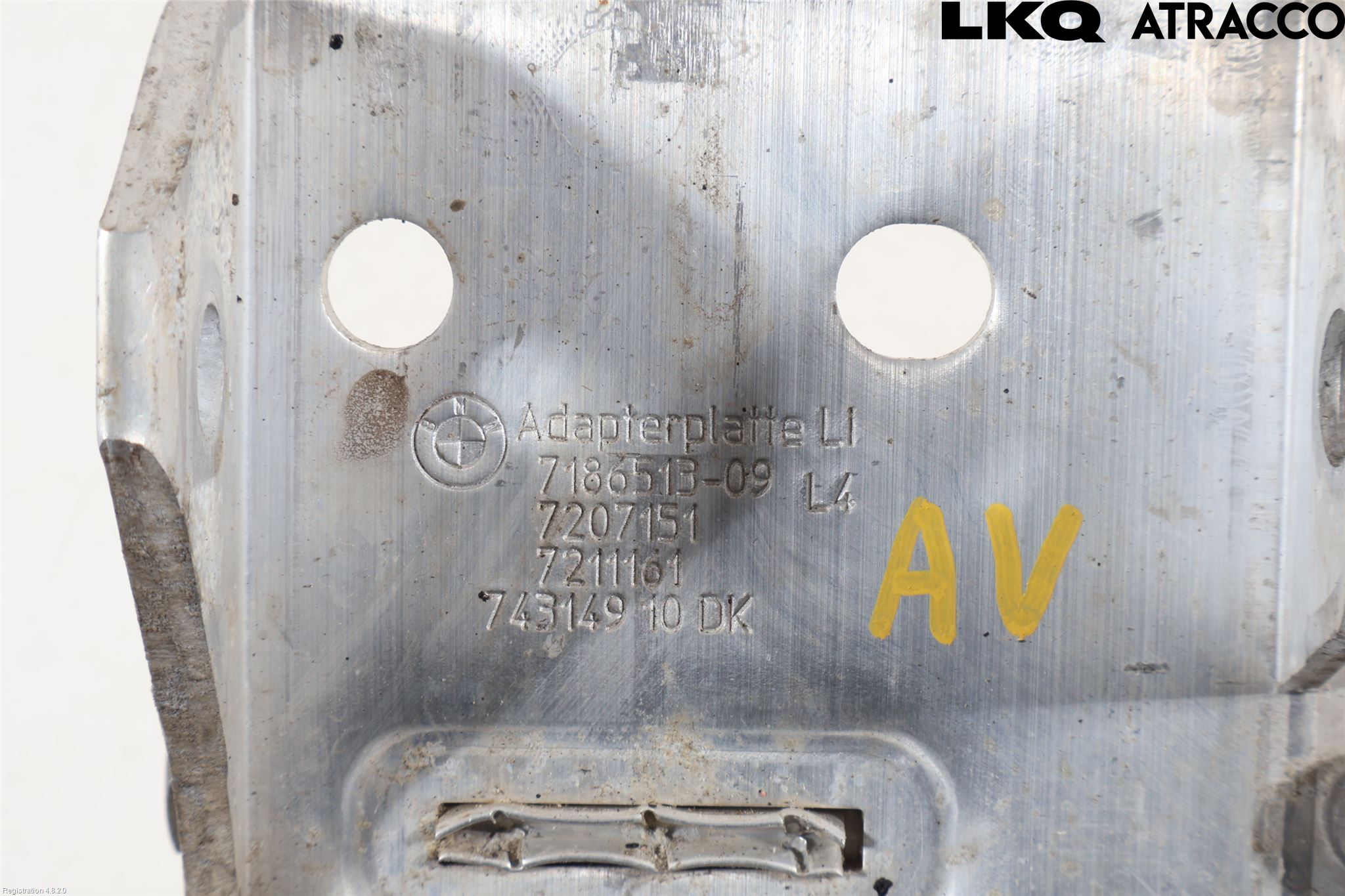 BMW 5 F10/F11/F18 09-17 Frontplåt