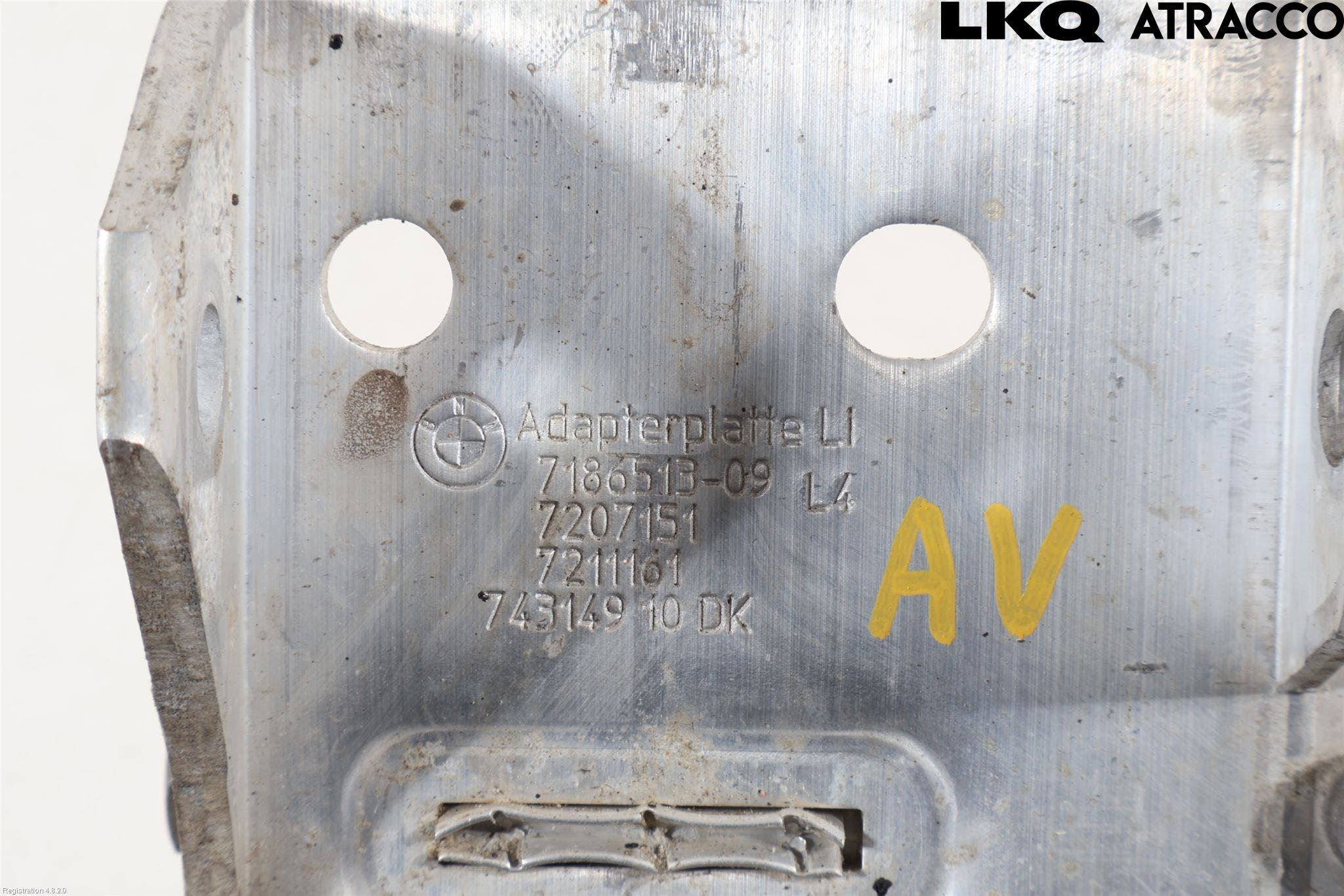 BMW 5 F10/F11/F18 09-17 Frontplåt