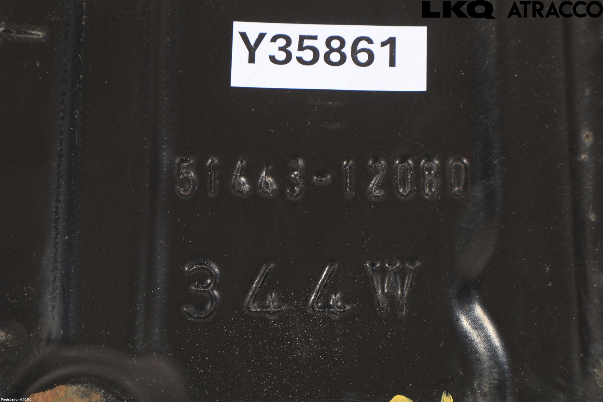 Toyota PRIUS+ ZVW40 12-20 Hasplåt Plåt-Plast