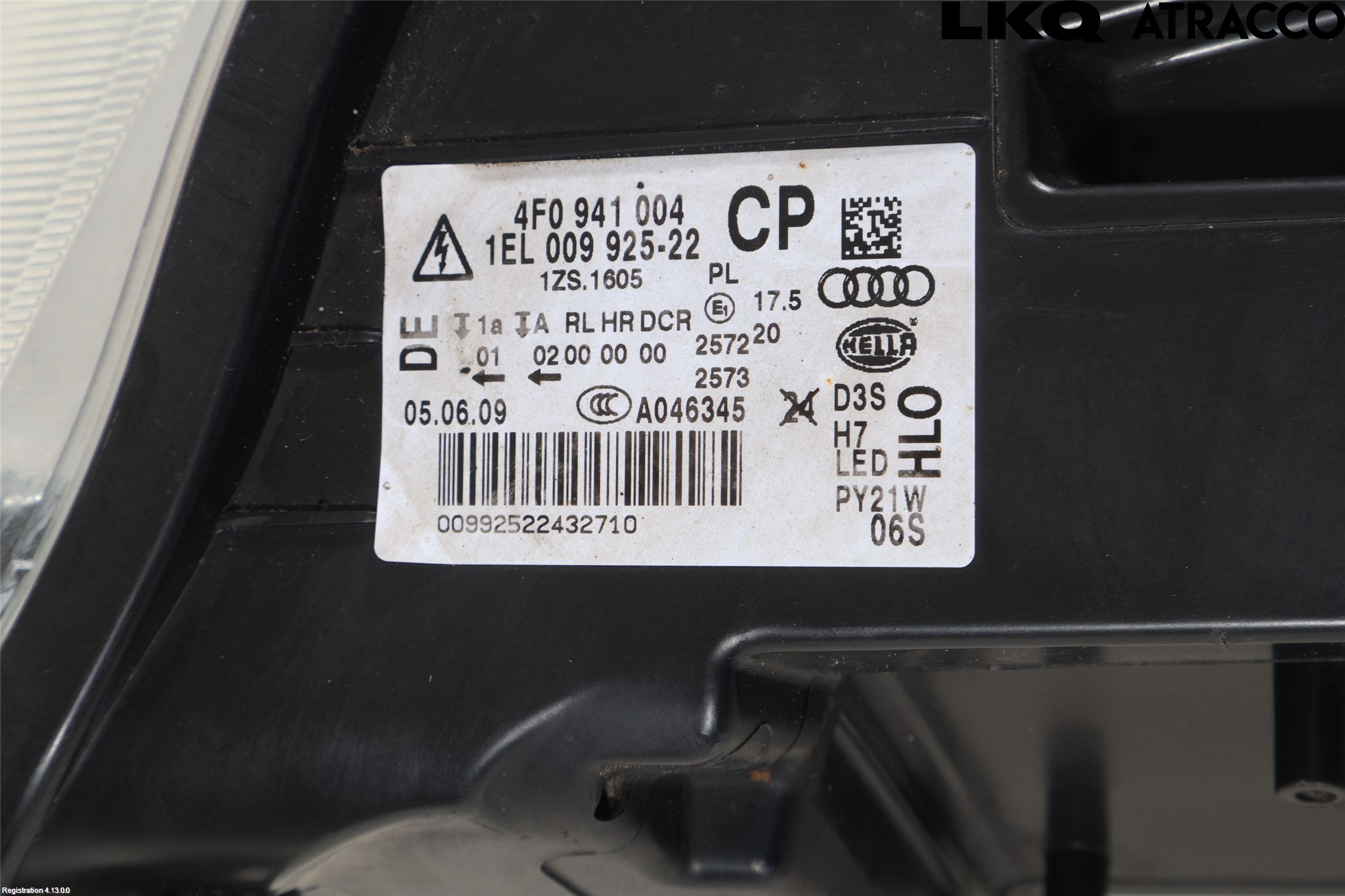 Audi A6/S6     05-11 Strålkastare Höger