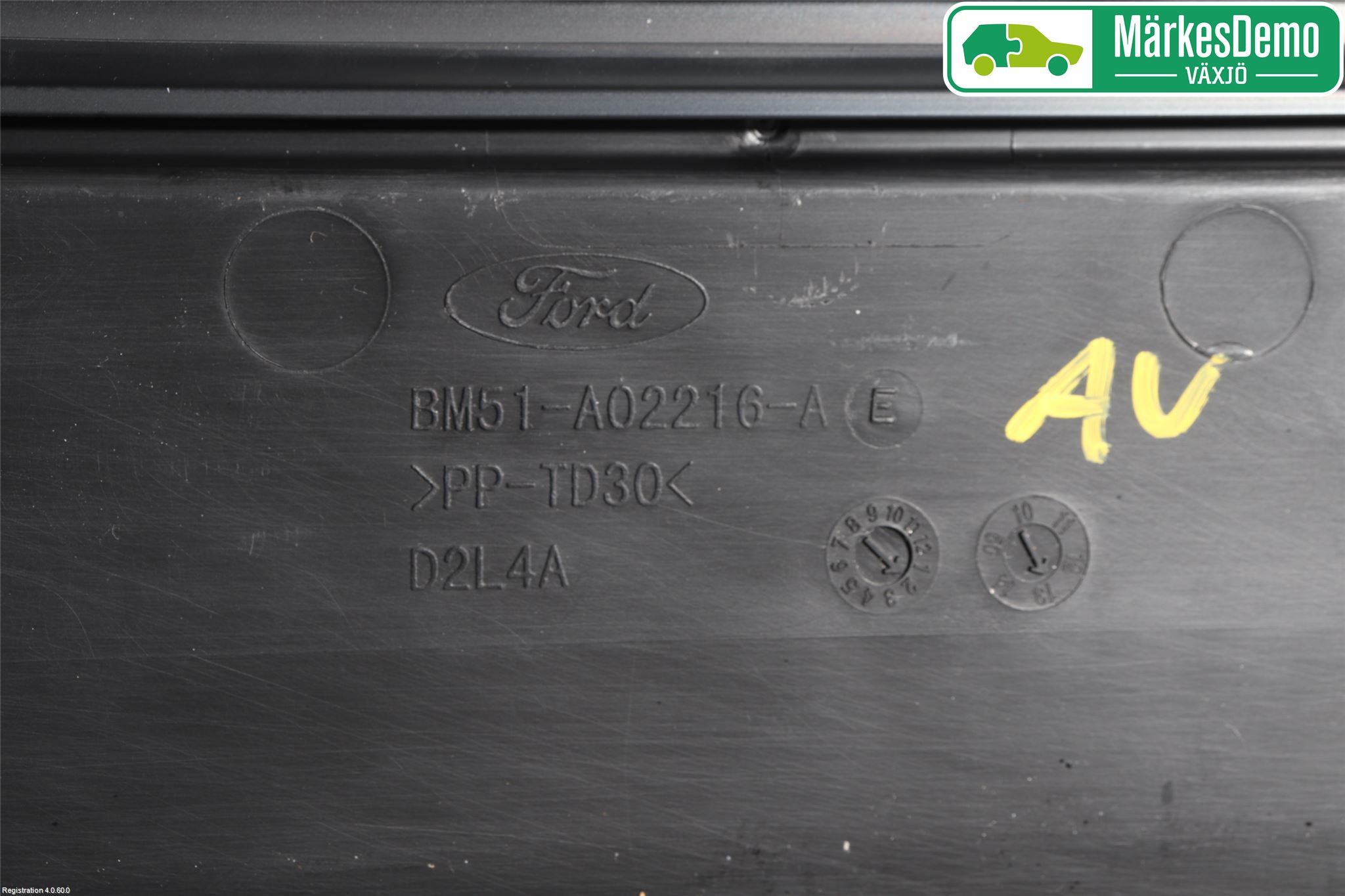 Ford FOCUS 11-14 Torpedplåt-Torpedplast