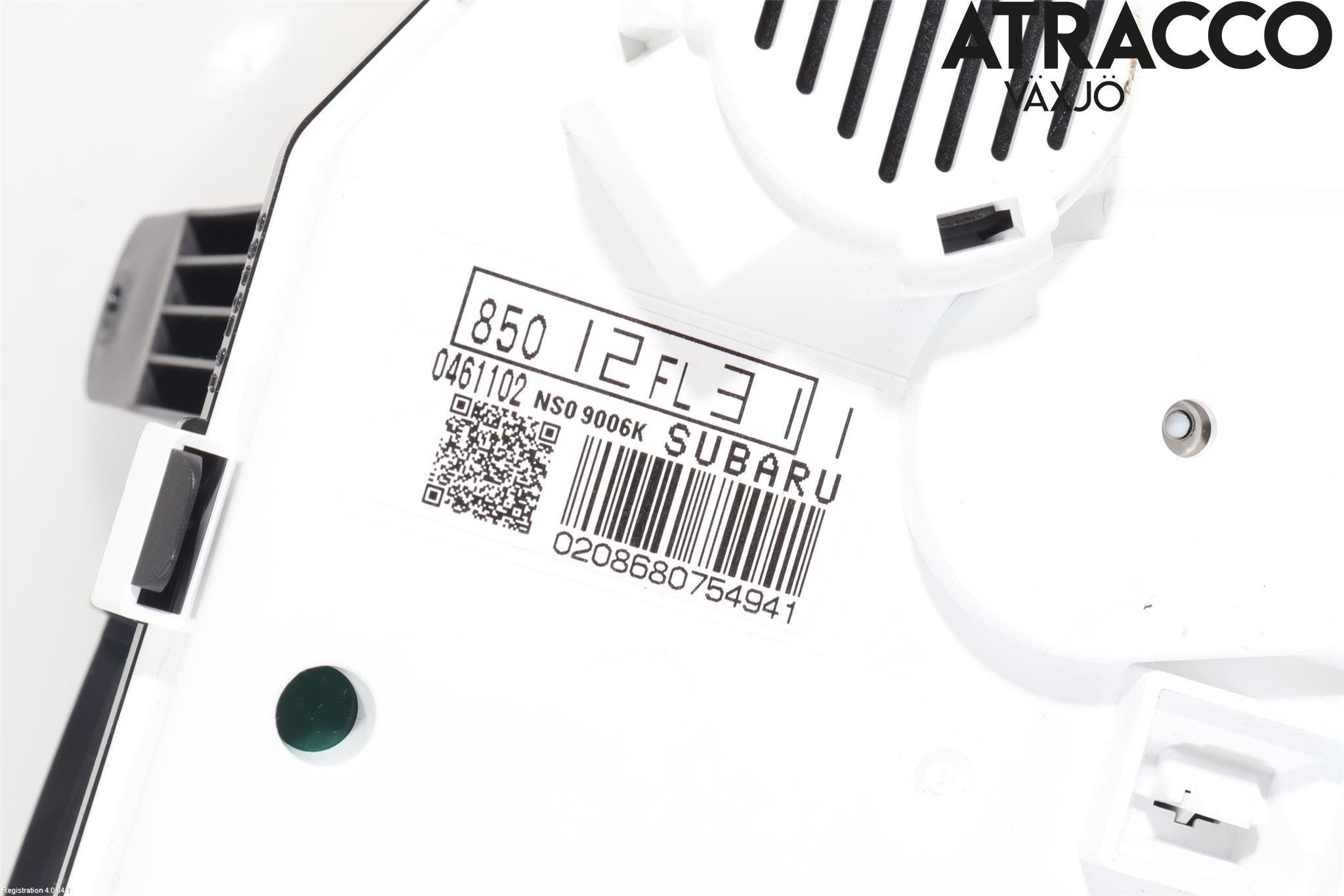 Subaru XV 18-22 Instrument Komb