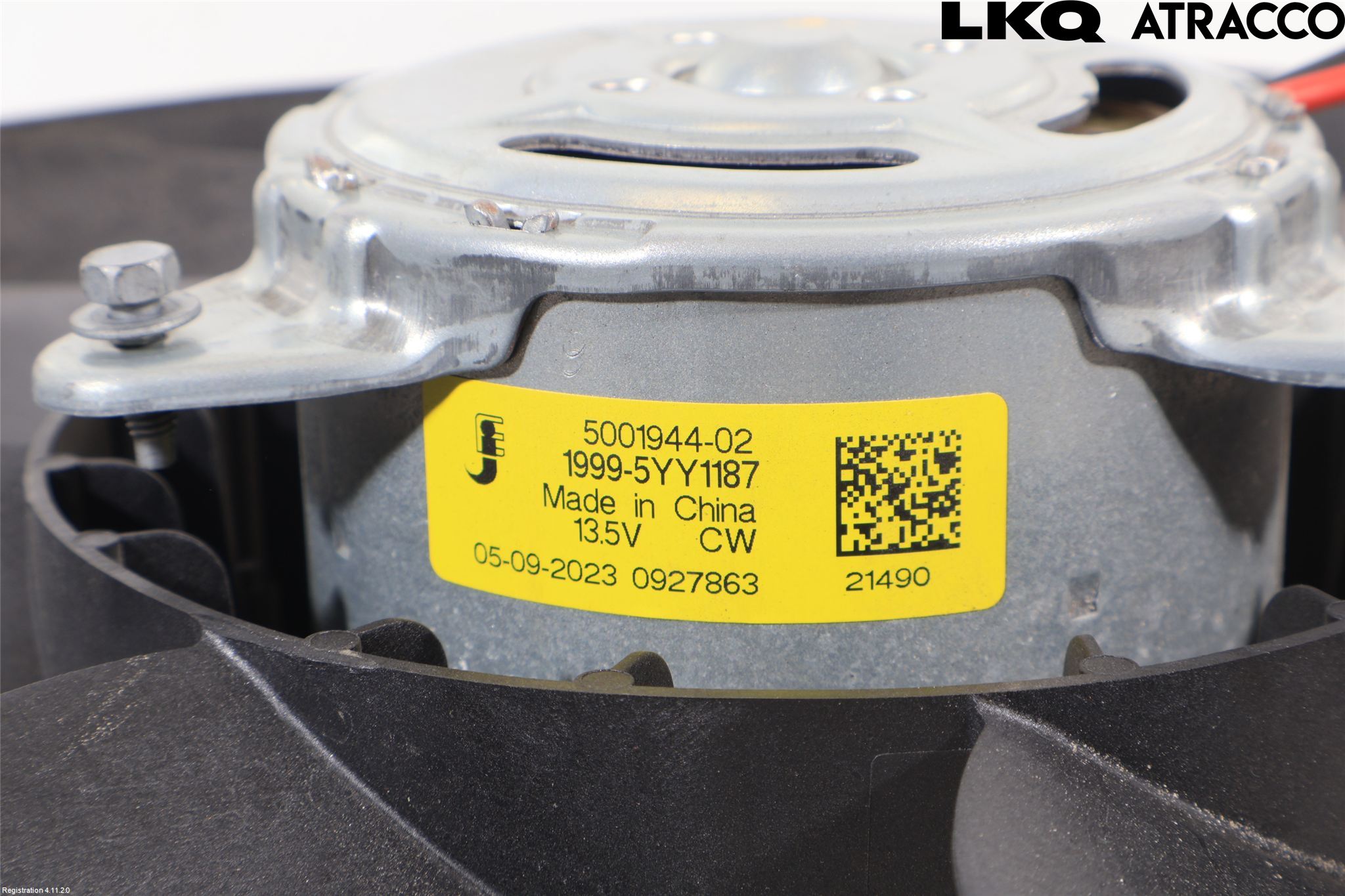 Peugeot 408 22- Kylfläkt-Vinge