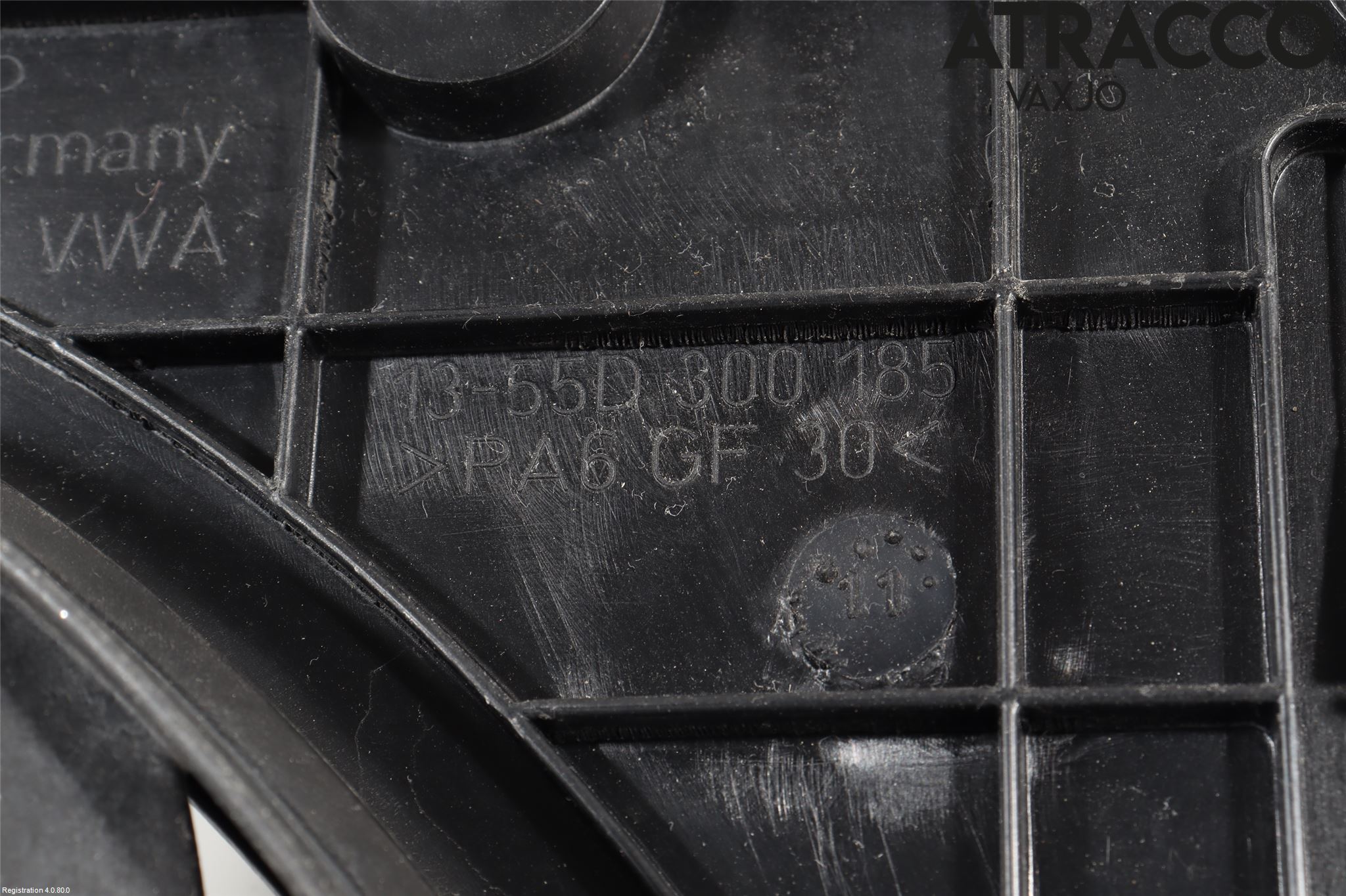 Volkswagen VW GOLF VI 09-13 Kylfläktkåpa