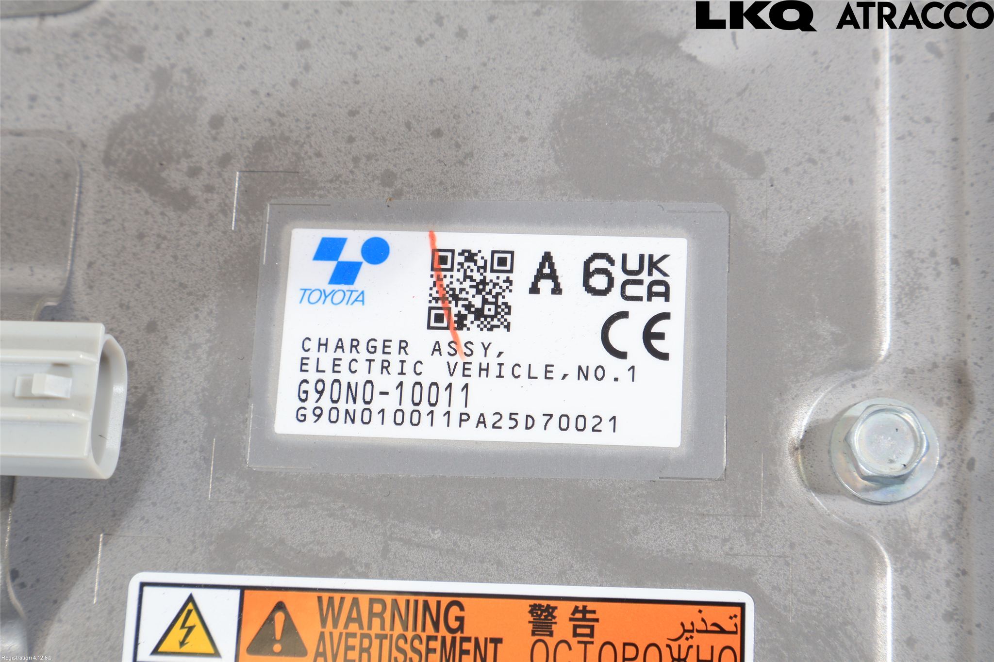 Toyota C-HR 24- Batteriladdare Högspänning