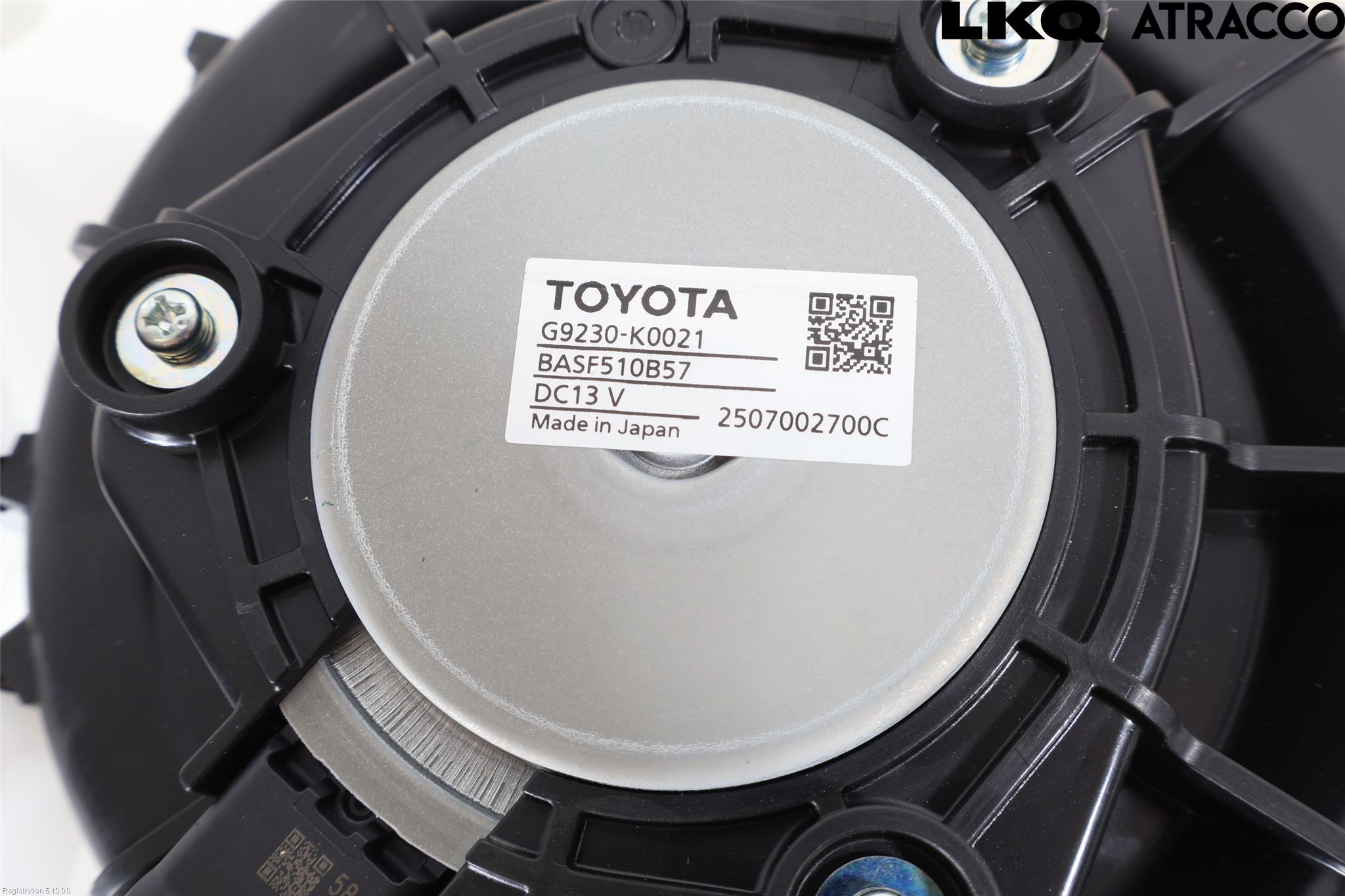 Toyota YARIS XP21 20- Kylfläkt El