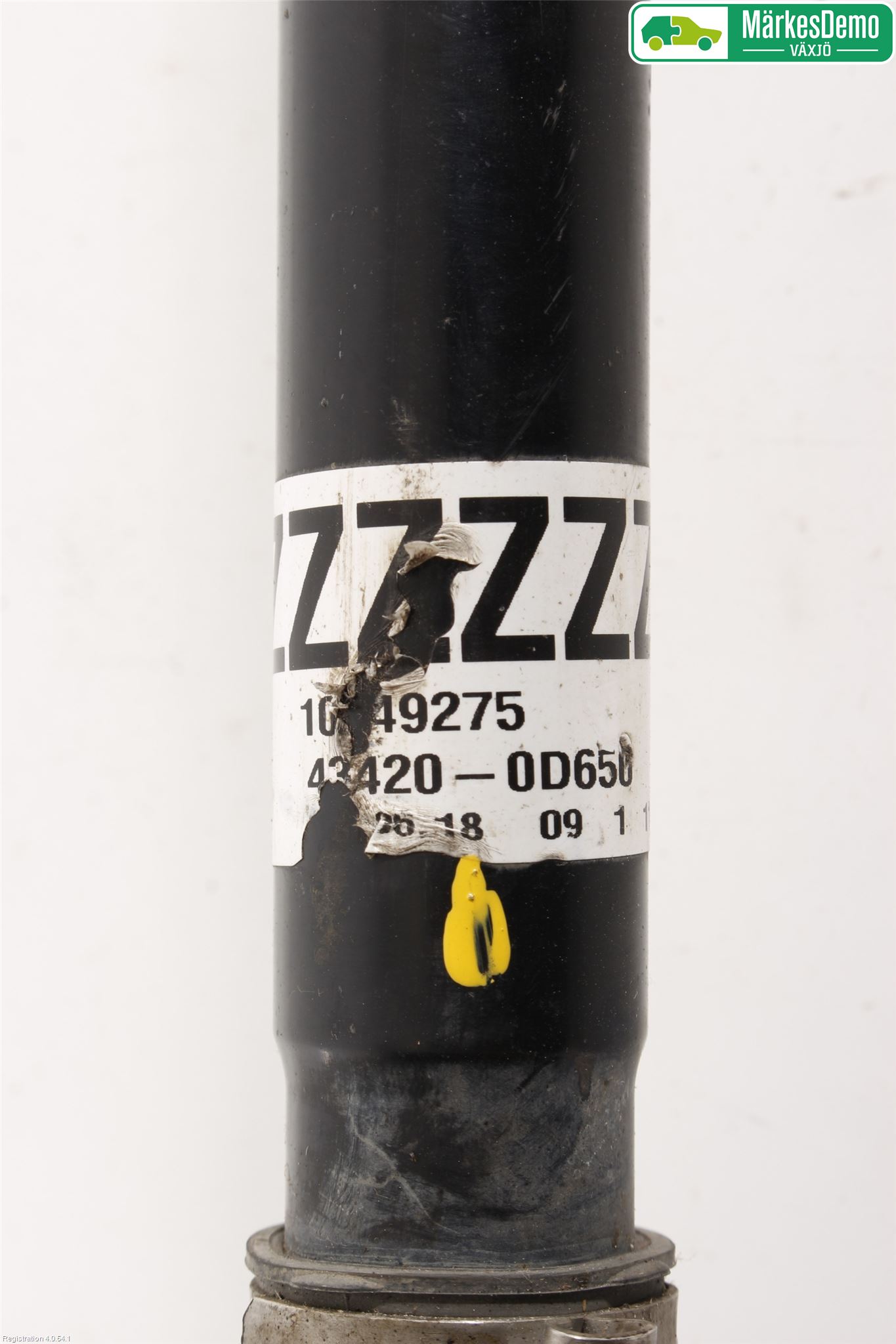 Toyota YARIS XP130 15-20 Drivaxel Fram Vänster