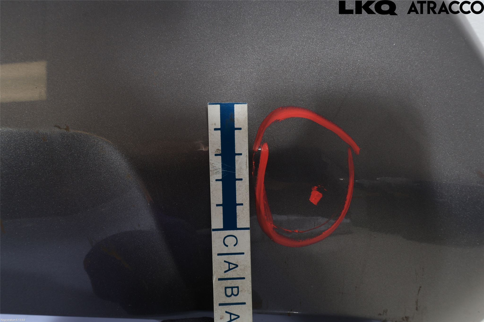 Toyota RAV4 19- Stötfångardel Bak Mitt