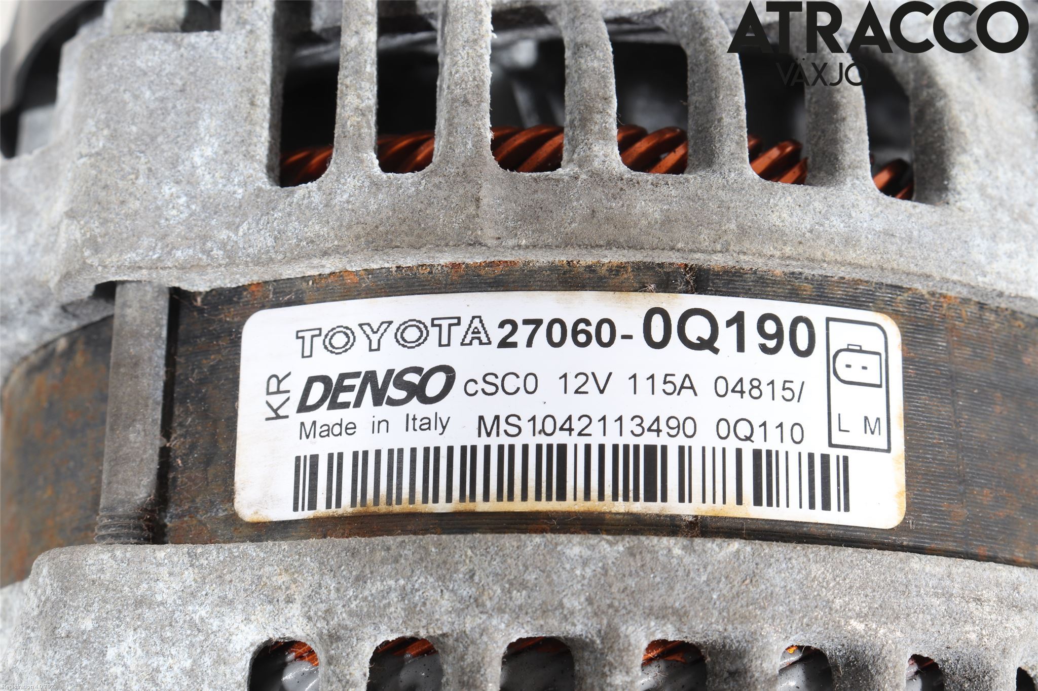 Toyota AYGO 15-21 Generator