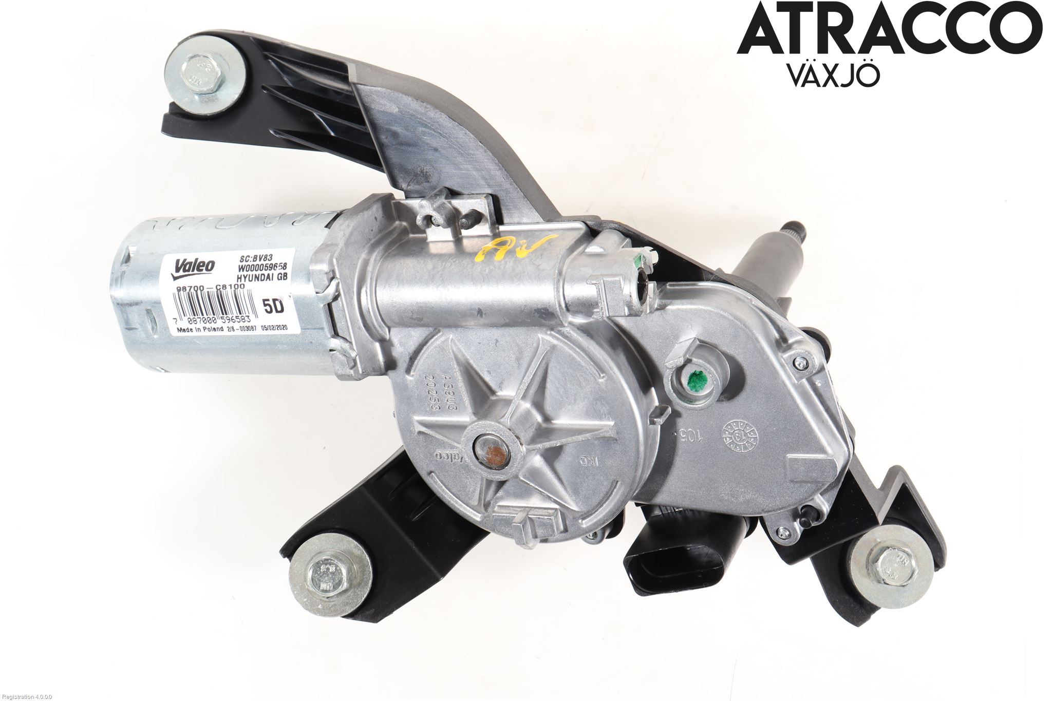 Hyundai i20 GB 15-20 Torkarmotor Baklucka