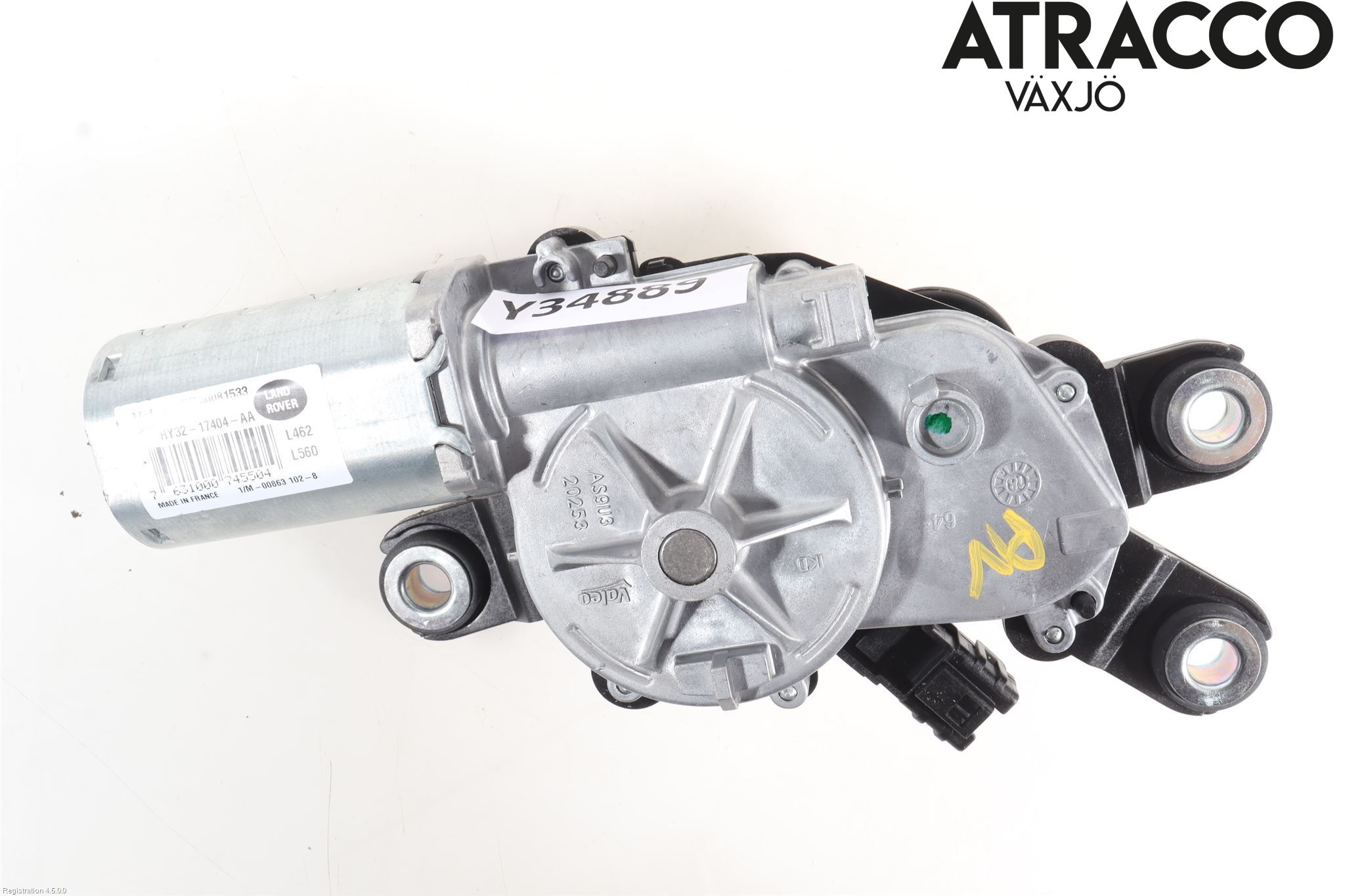 Landrover RANGE ROVER VELAR (L560) 17- Torkarmotor Baklucka