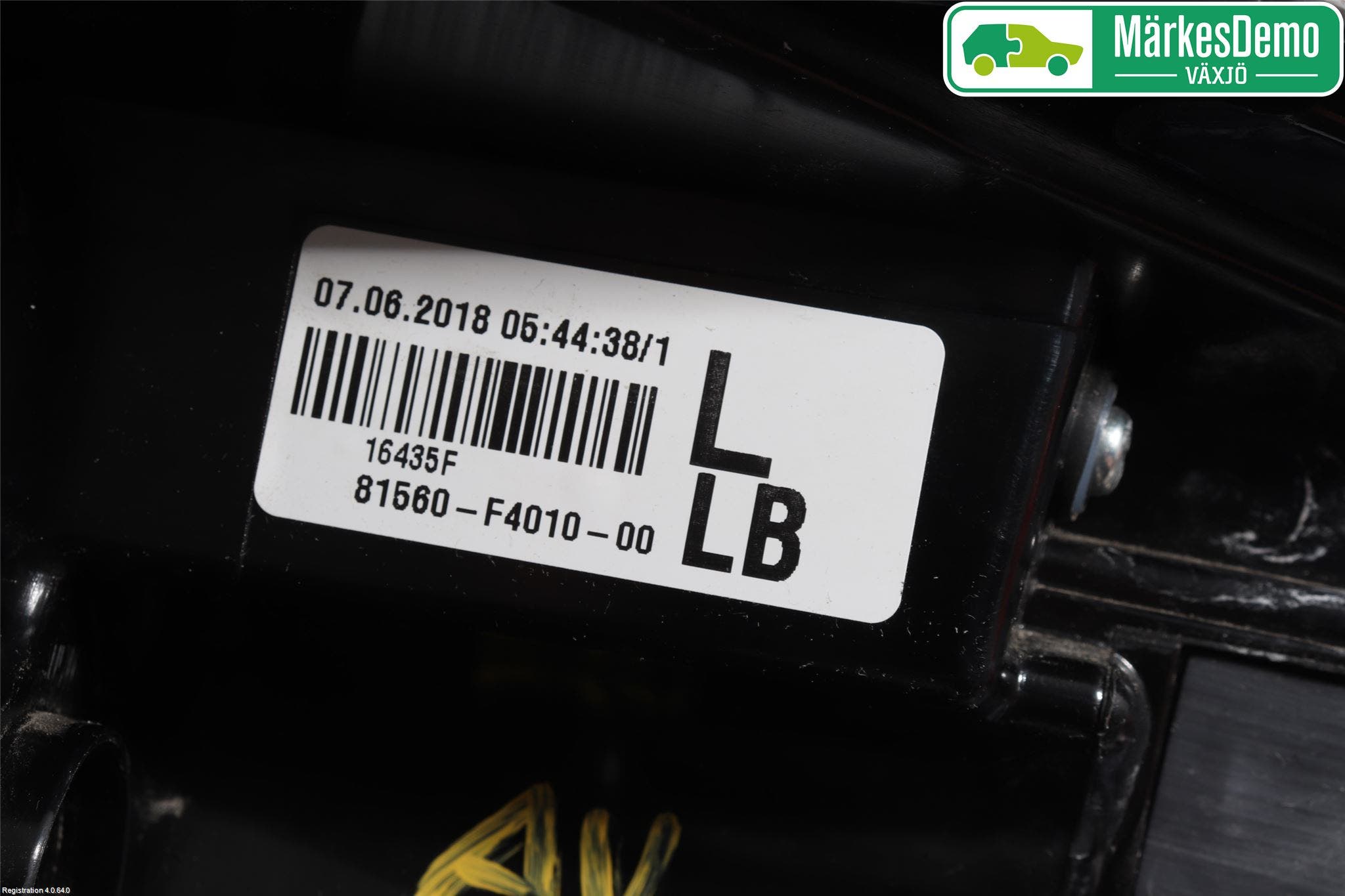 Toyota C-HR 16-23 Bakljus Vänster