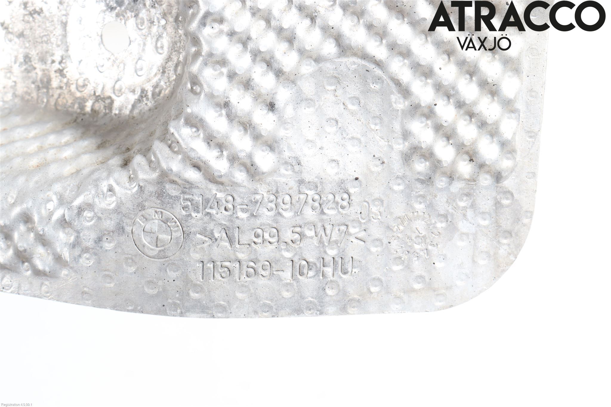 BMW 2 F45 Active Tourer 14-21 Hasplåt Plåt-Plast