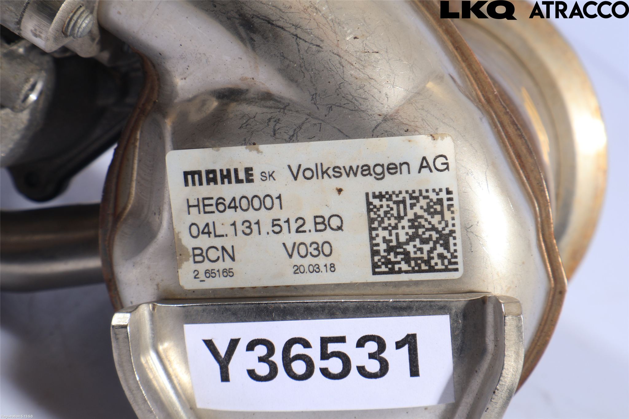 Skoda KAROQ 18- Avgaskylare