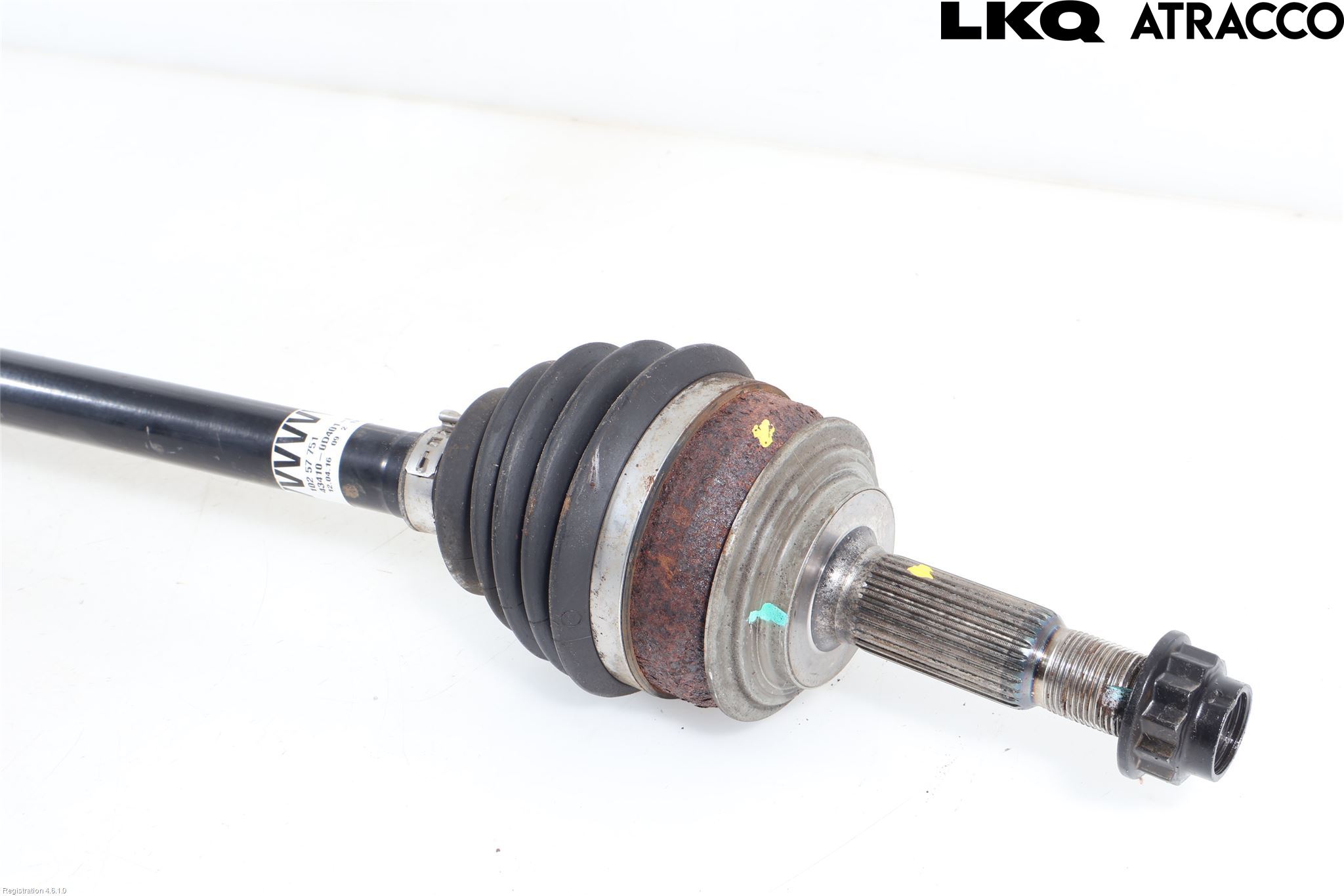 Toyota YARIS XP130 15-20 Drivaxel Fram Höger
