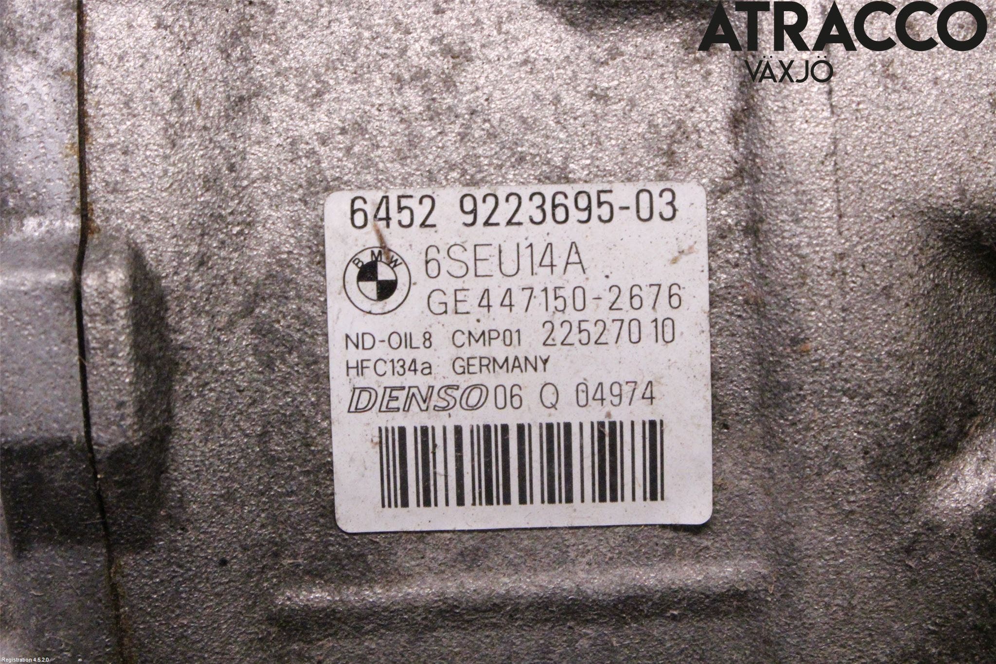 BMW 3 F30/F31/F80 12-19 Ac Kompressor