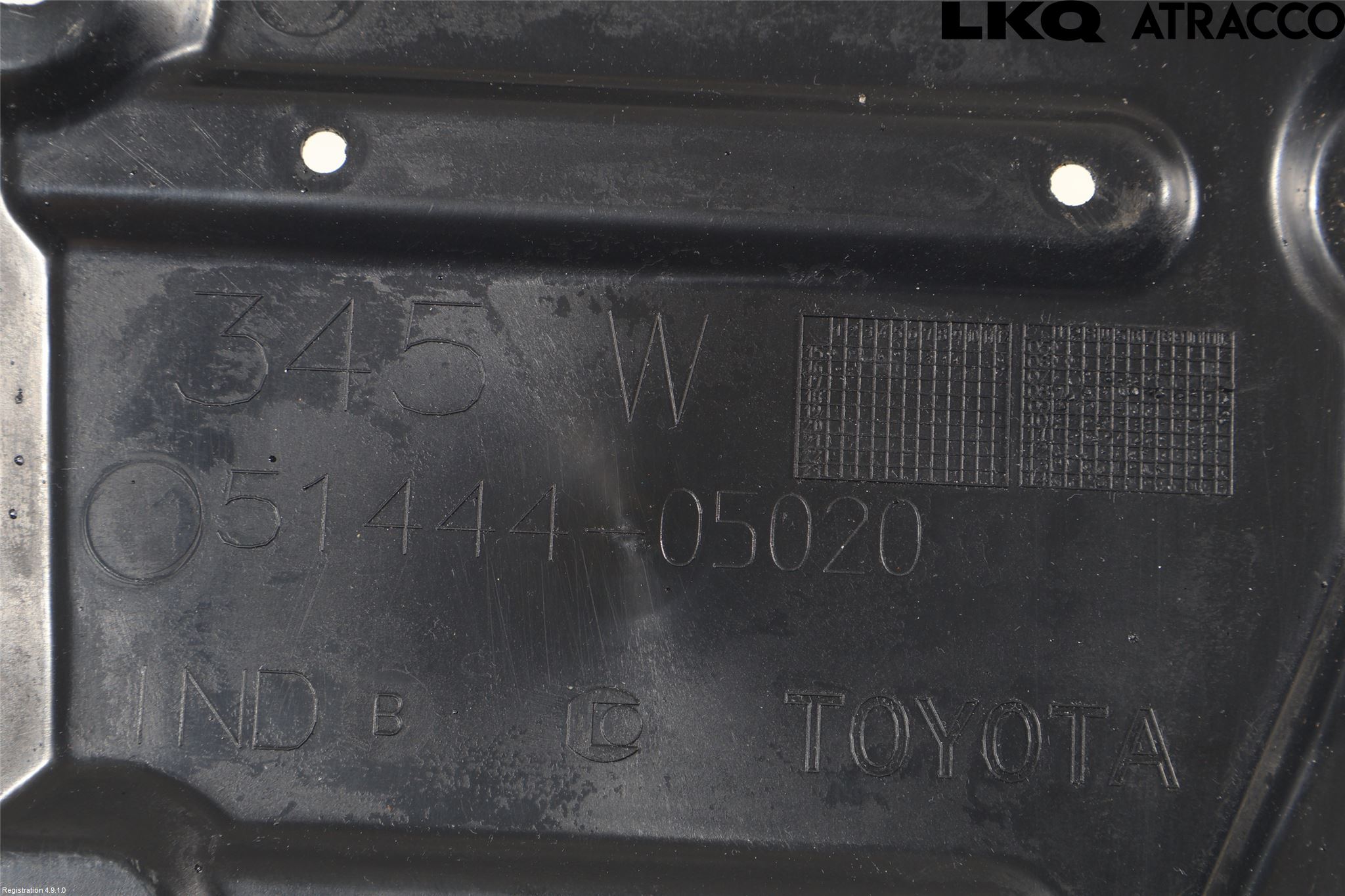 Toyota AURIS 13-19 Hasplåt Plåt-Plast