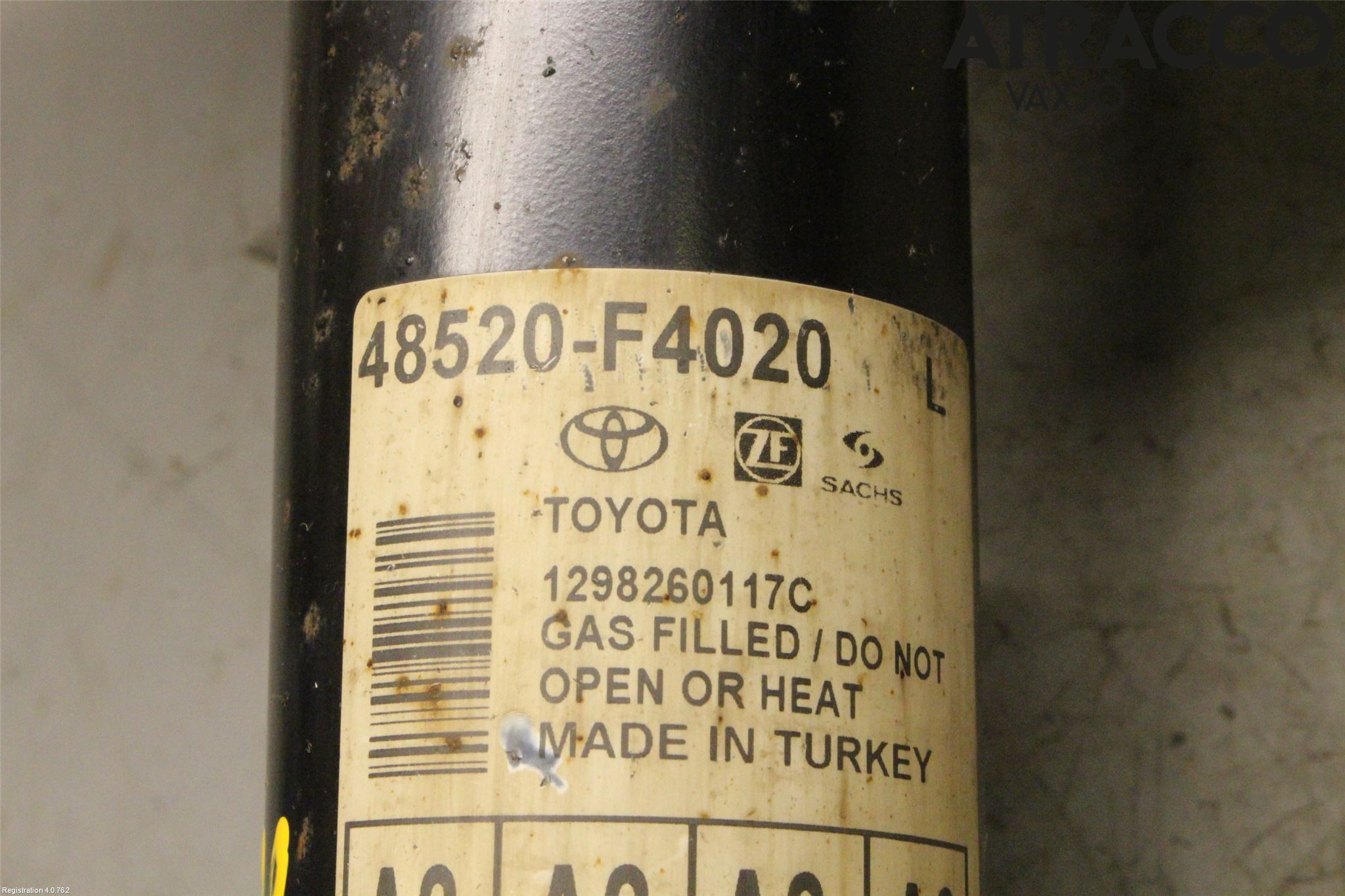 Toyota C-HR 16-23 Fjäderben Fram Vänster
