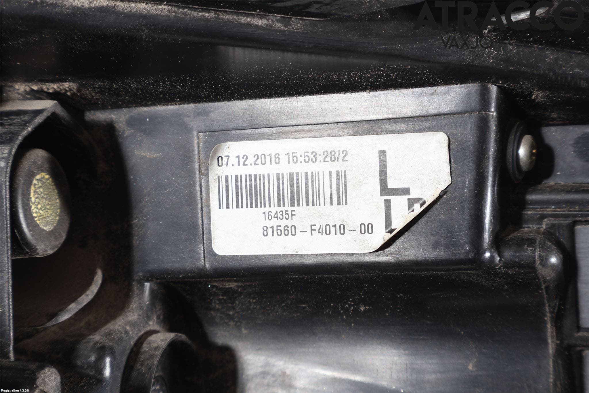 Toyota C-HR 16-23 Bakljus Vänster