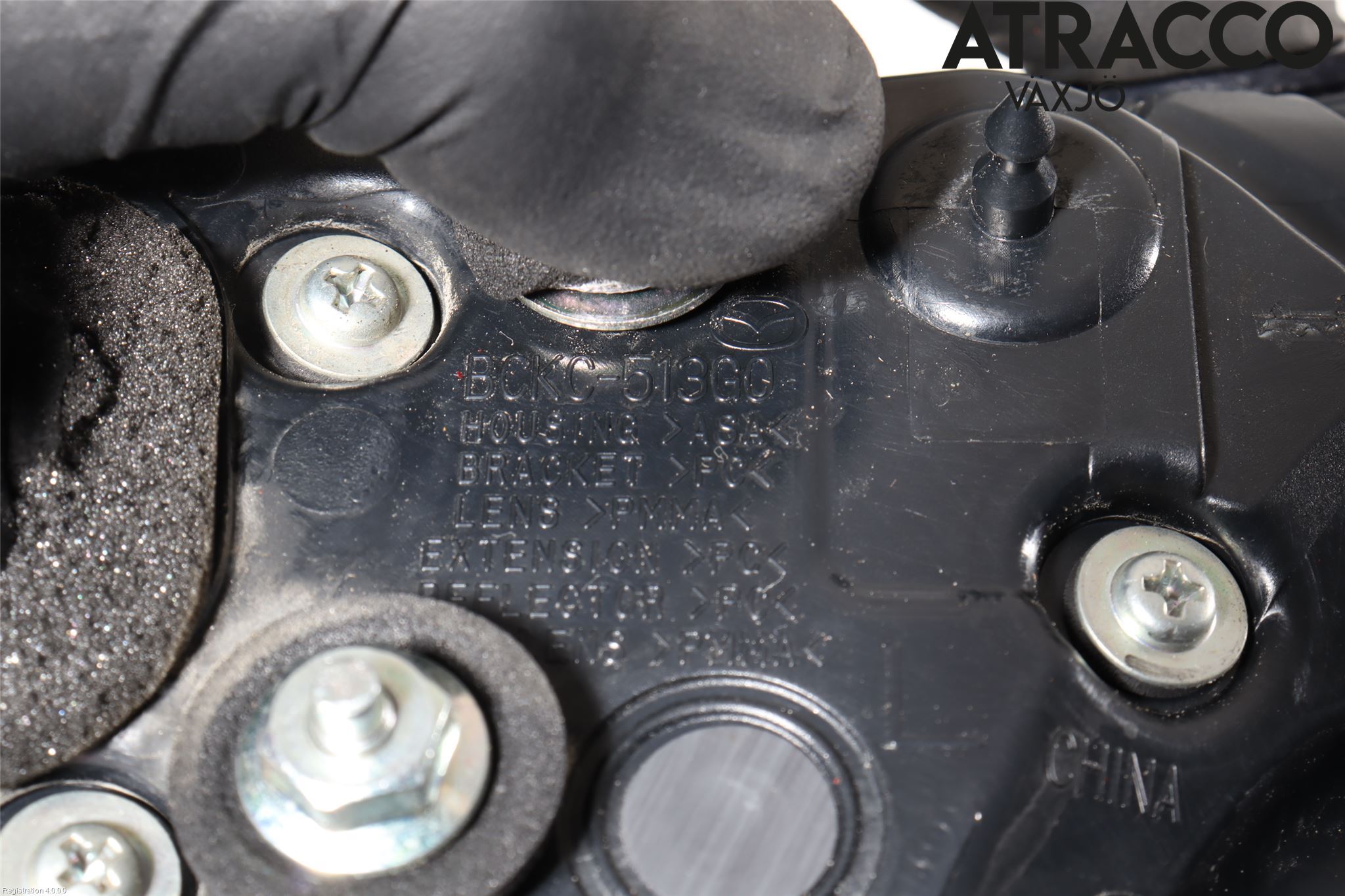 Mazda 3 IV 19- Bakljus Lucka Vä