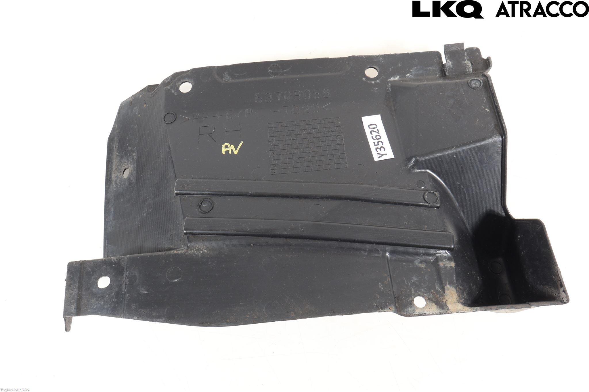 Mitsubishi OUTLANDER 13-21 Hasplåt Plåt-Plast