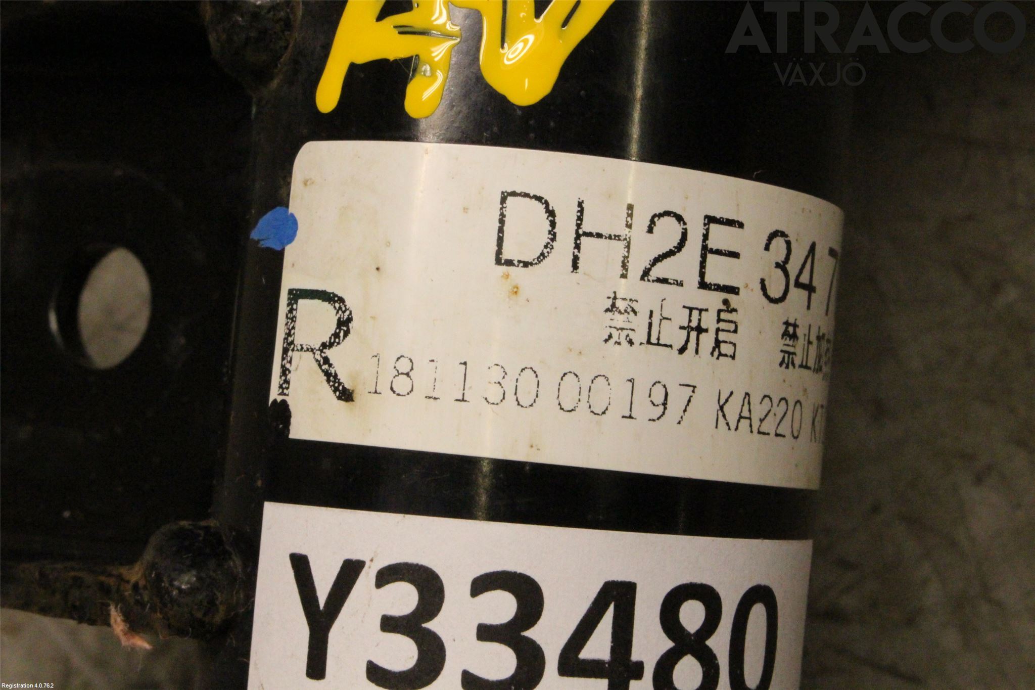 Mazda CX-3 Fjäderben Fram Höger