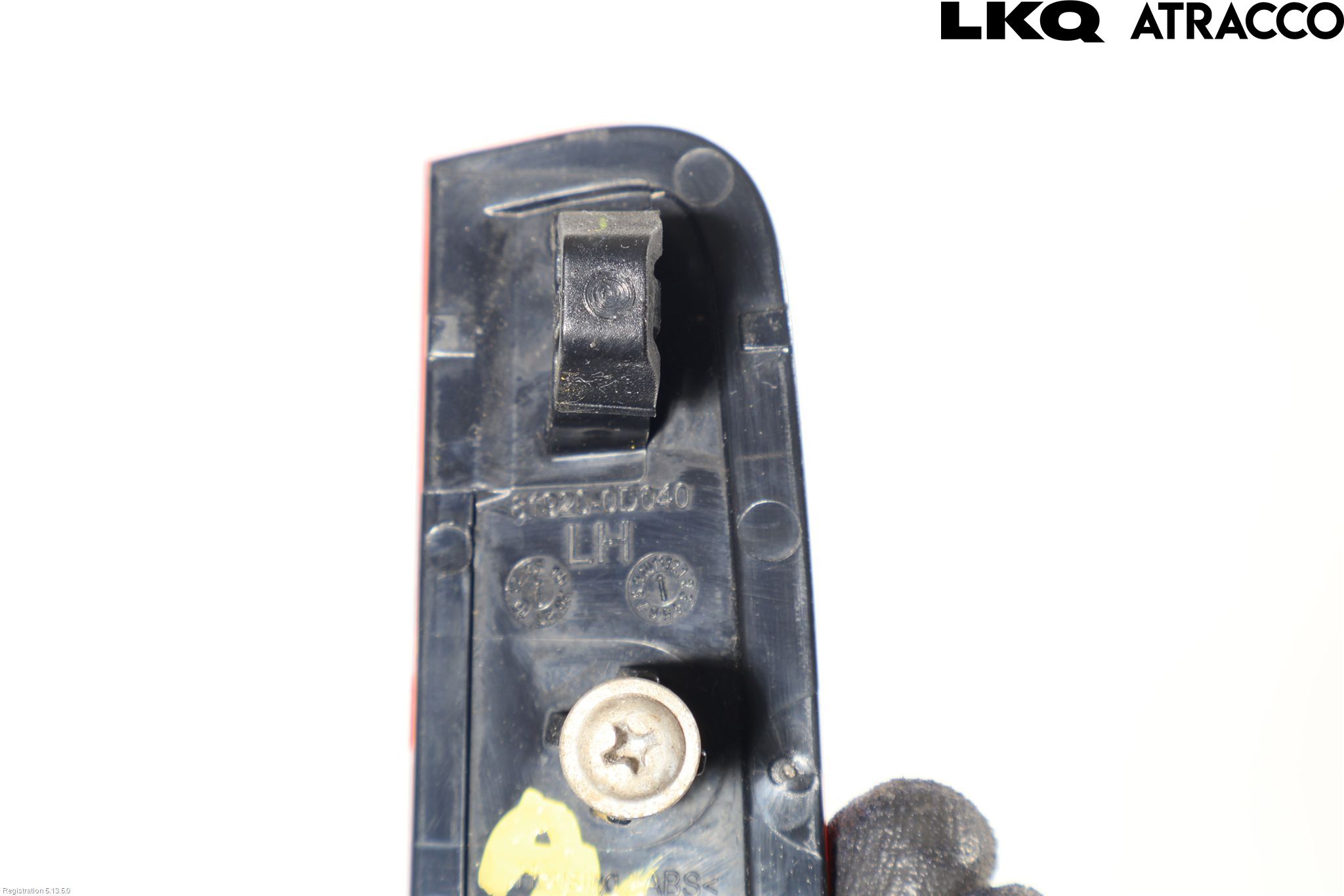Toyota YARIS XP130 15-20 Dimljus/Reflex Bak